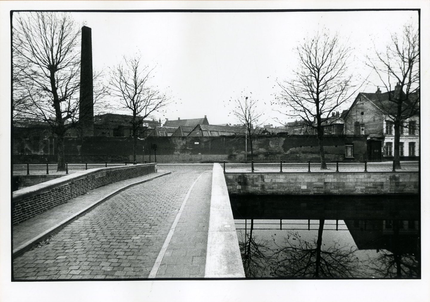 Buitenzicht van textielfabriek Van Acker in Gent
