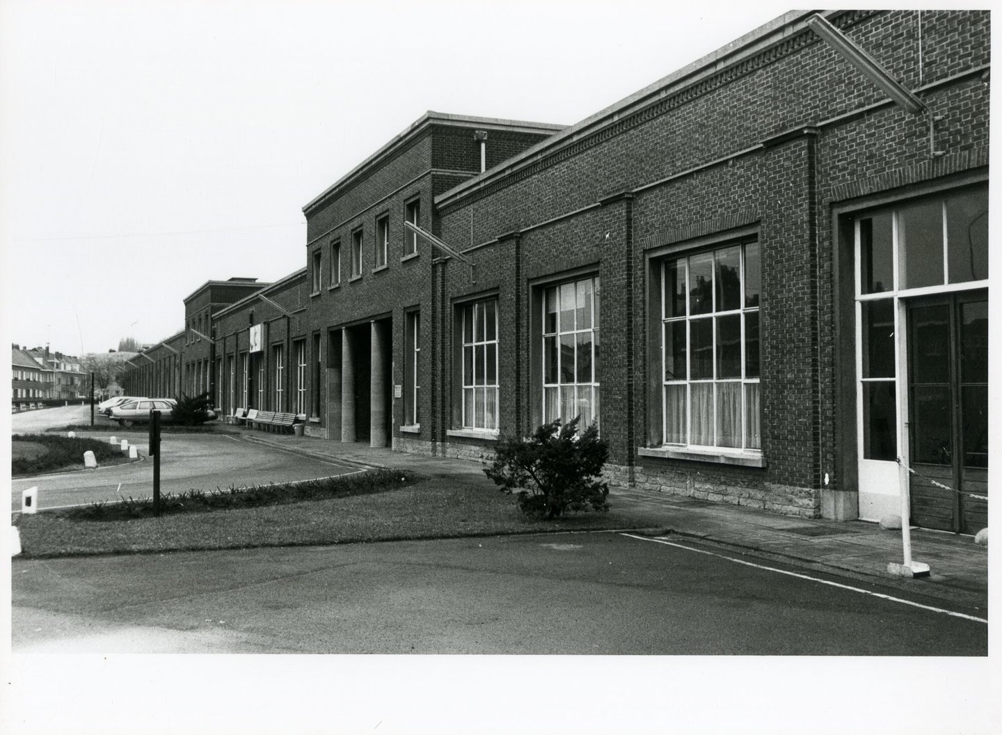 Buitenzicht van textielfabriek UCO Braun in Gent