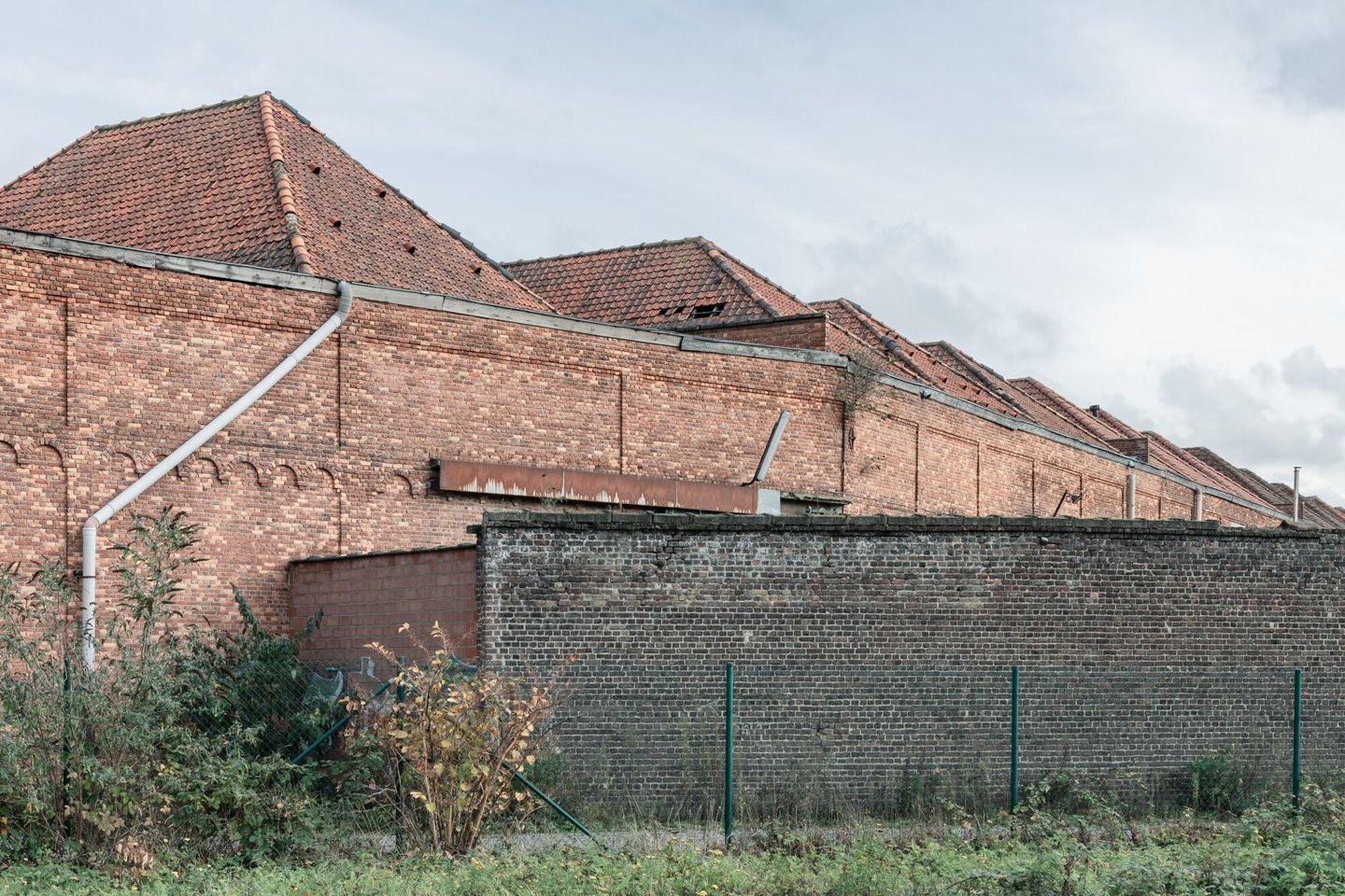 Buitenzicht van voormalige textielfabriek Vercoutere in Gent
