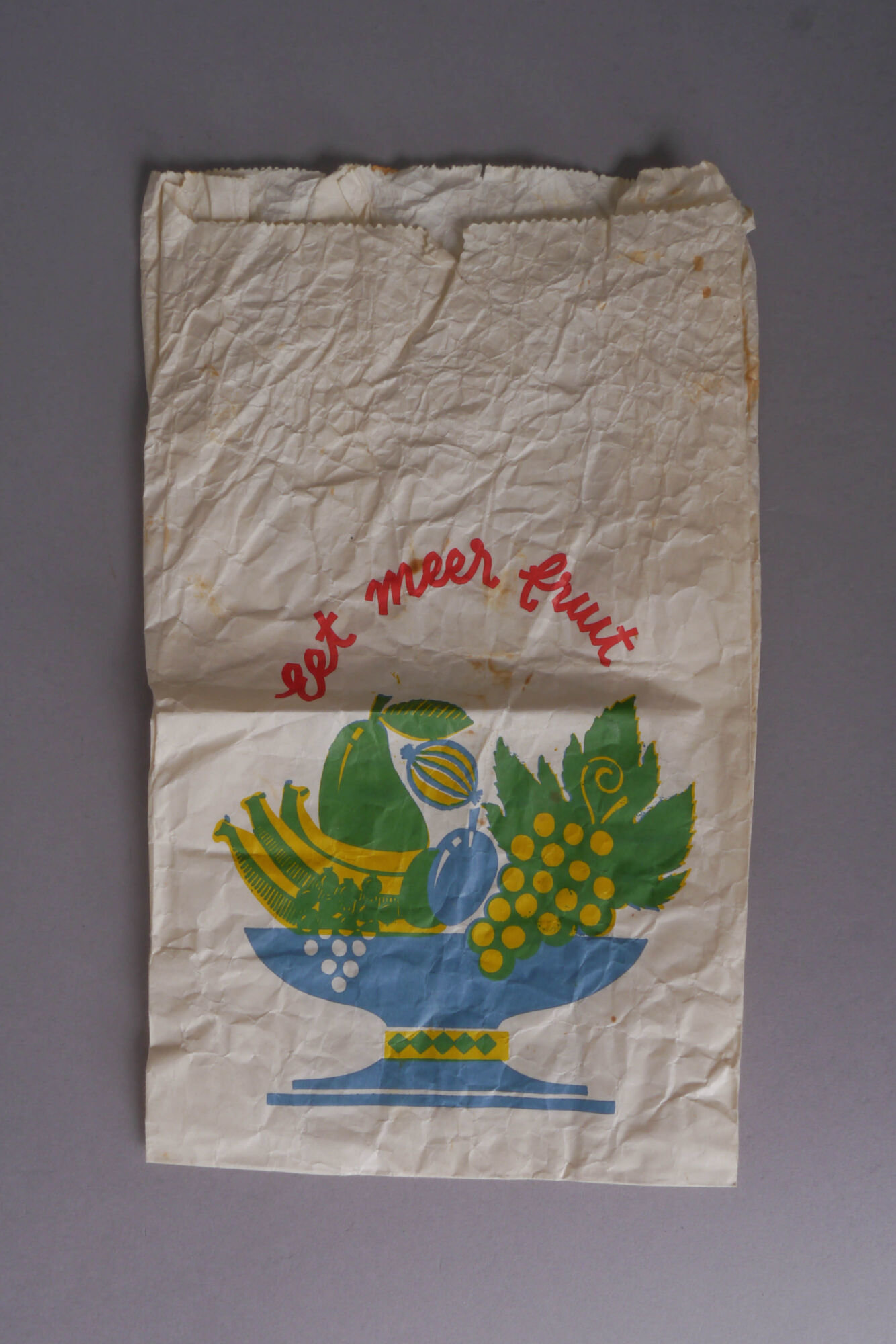Papieren zak voor fruit
