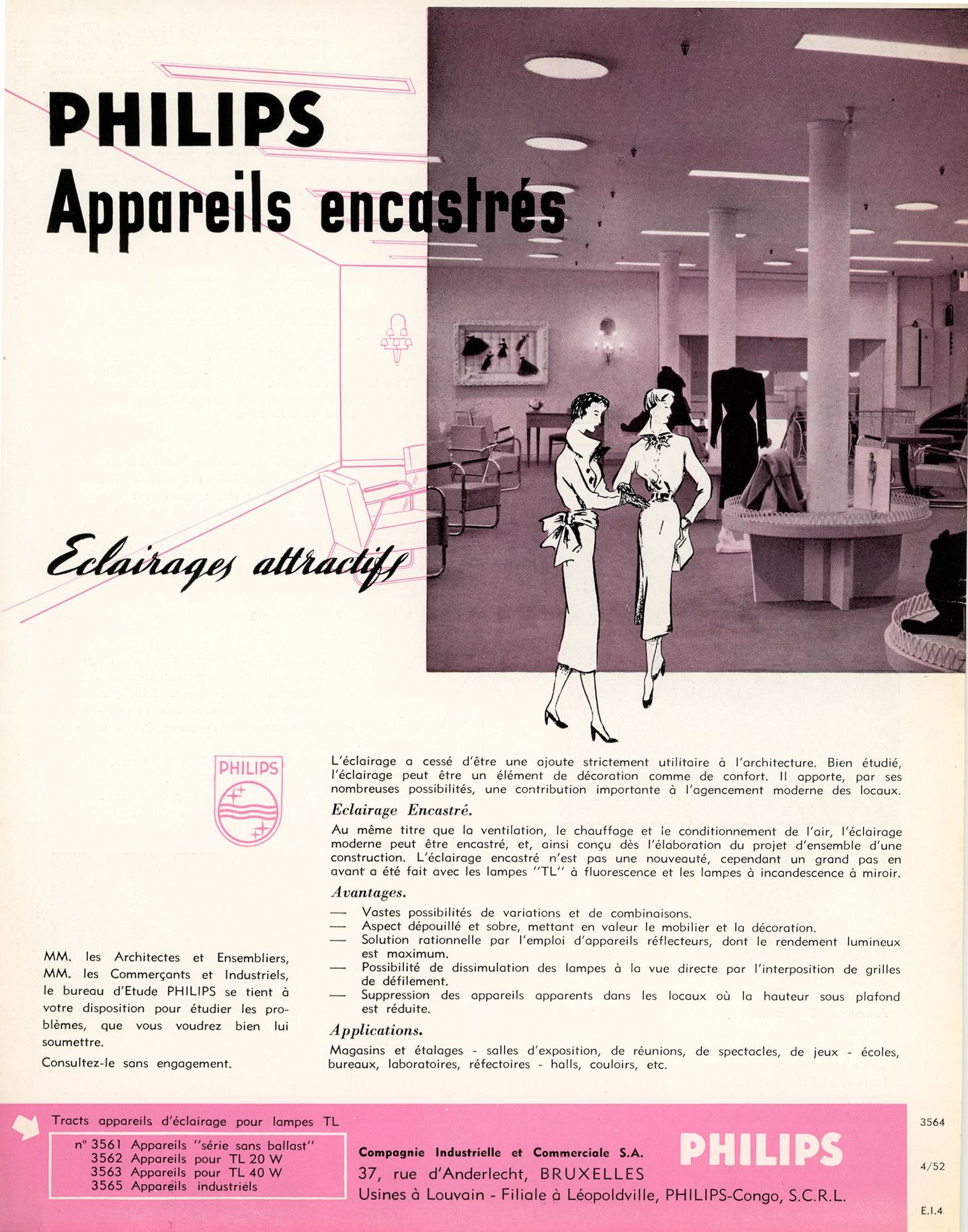 Philips appareils encastrés, eclairages attractifs