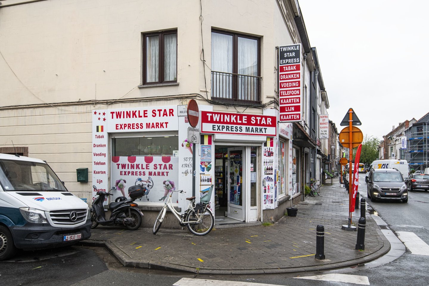 Etalage van Twinkle Star Expres Markt in Gent