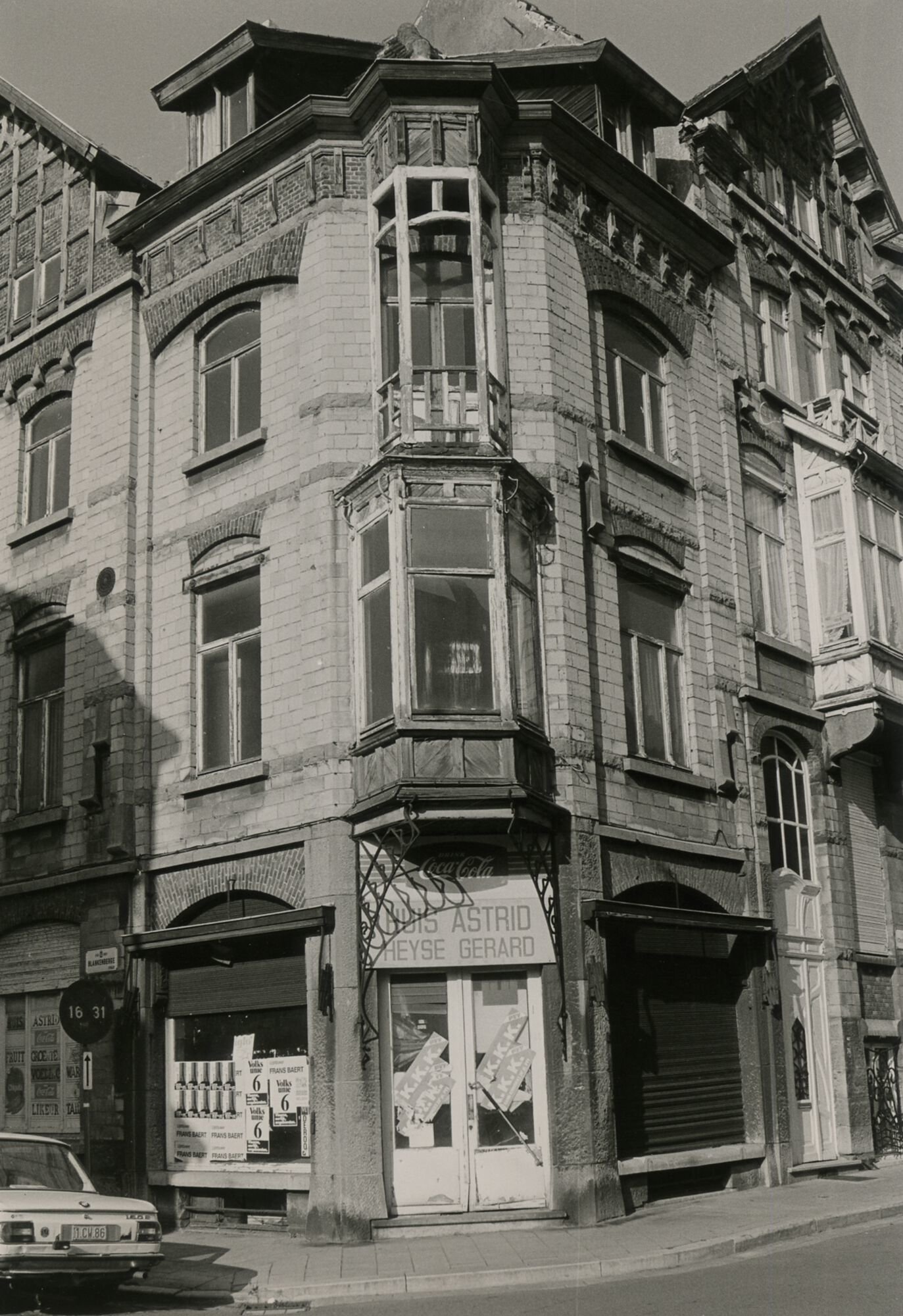 Leegstaand pand, kruidenier Astrid (Heyse - Gerard) in Gent