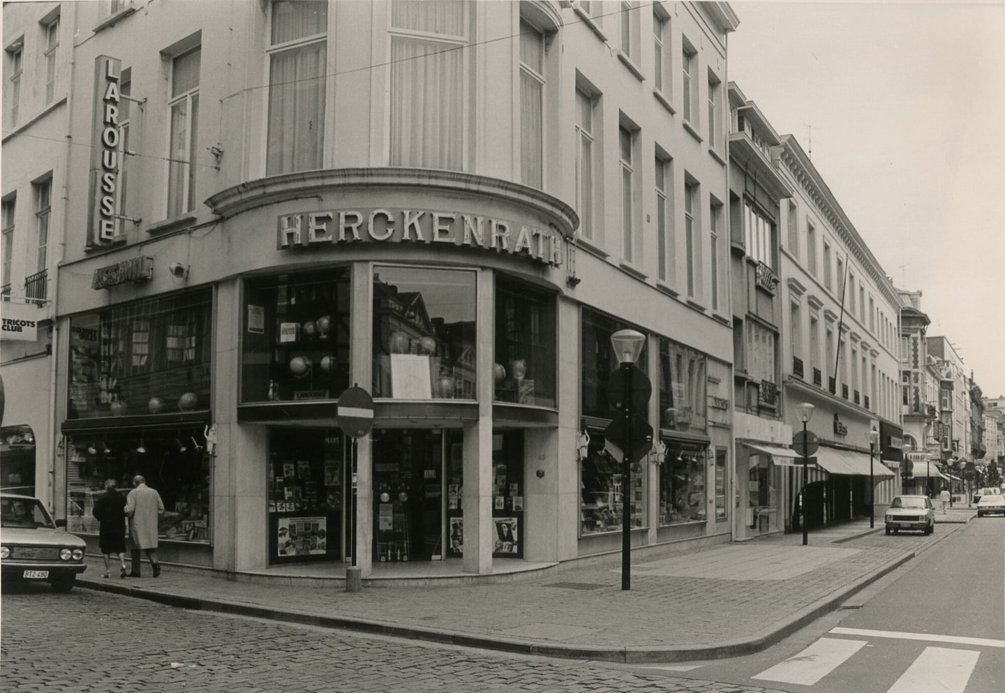 Etalage van boekhandel Herckenrath Gent