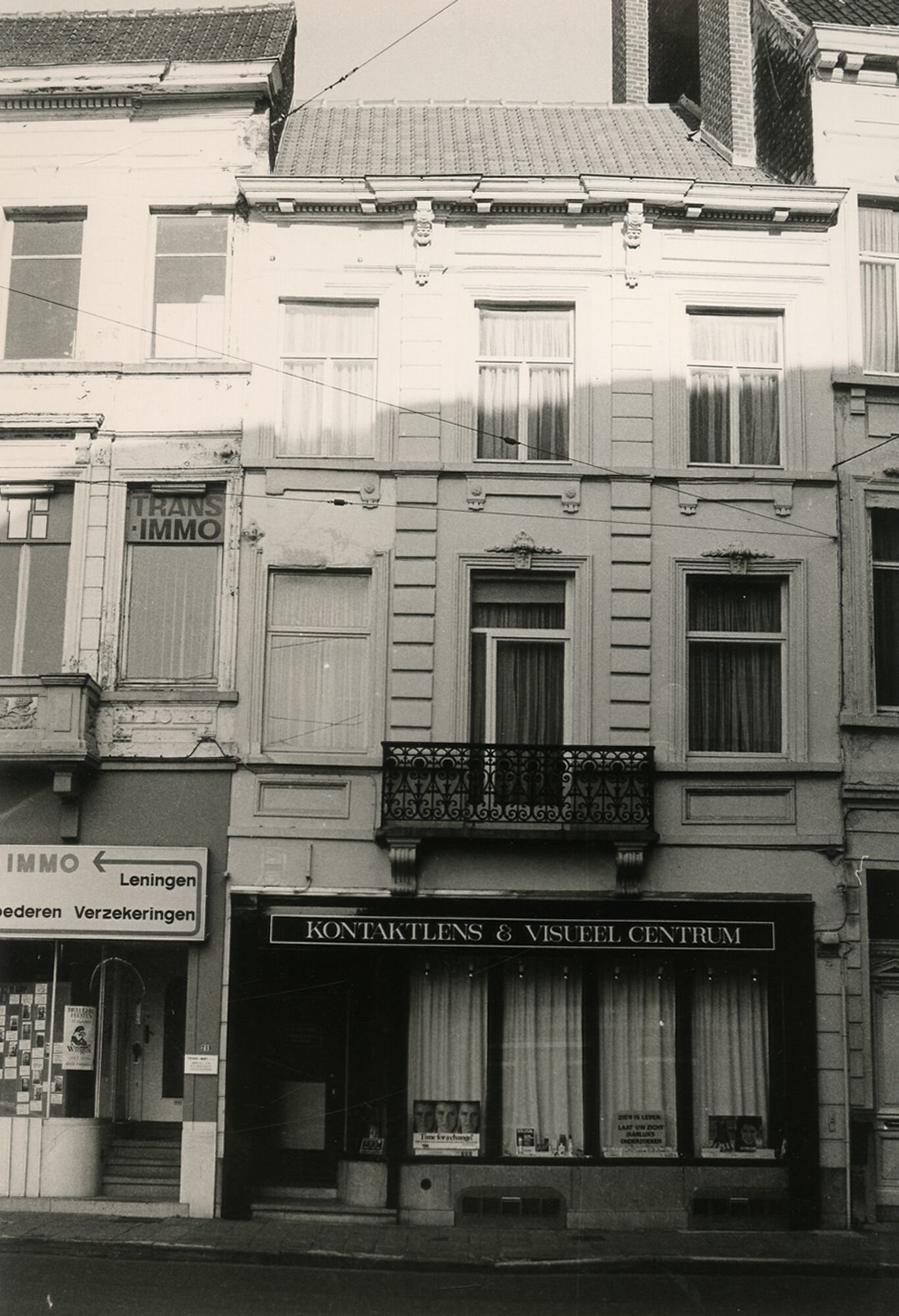 Etalage van Kontaktlens & Visueel Centrum in Gent