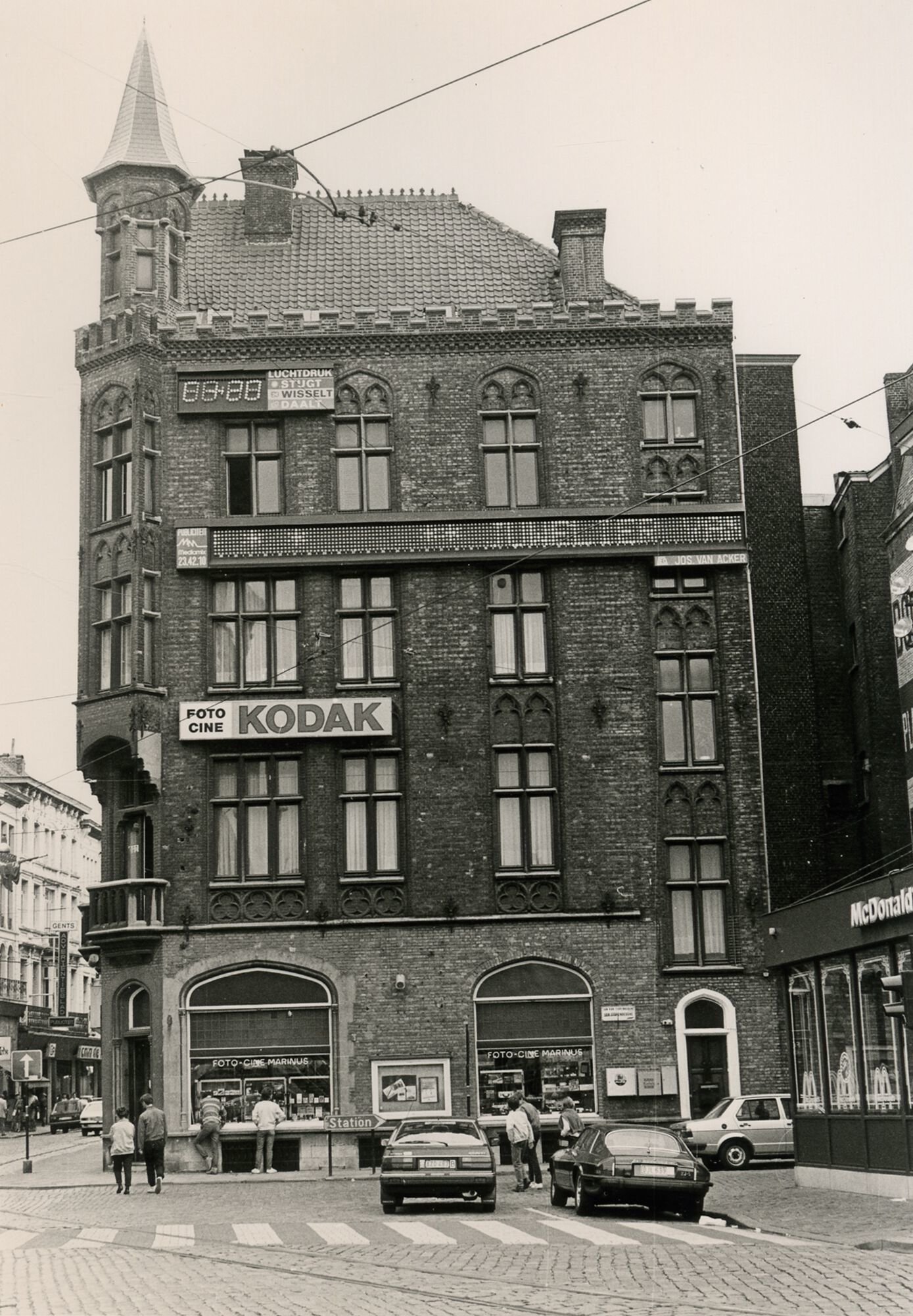 Etalage van een fotografiewinkel in Gent