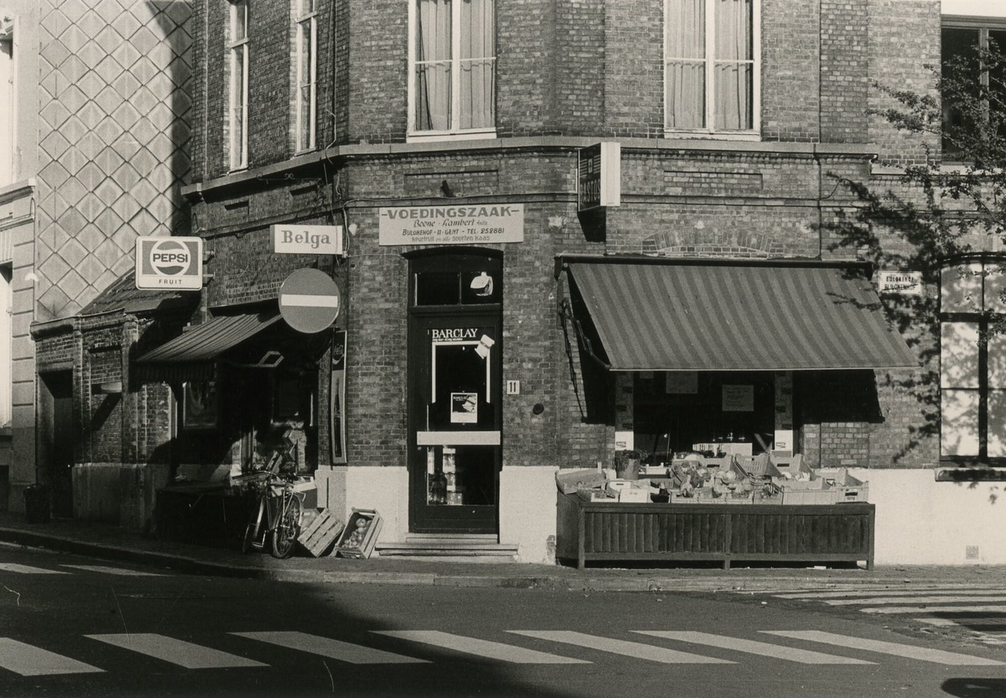 Gevel van kruidenier Boone - Lambert Anita in Gent