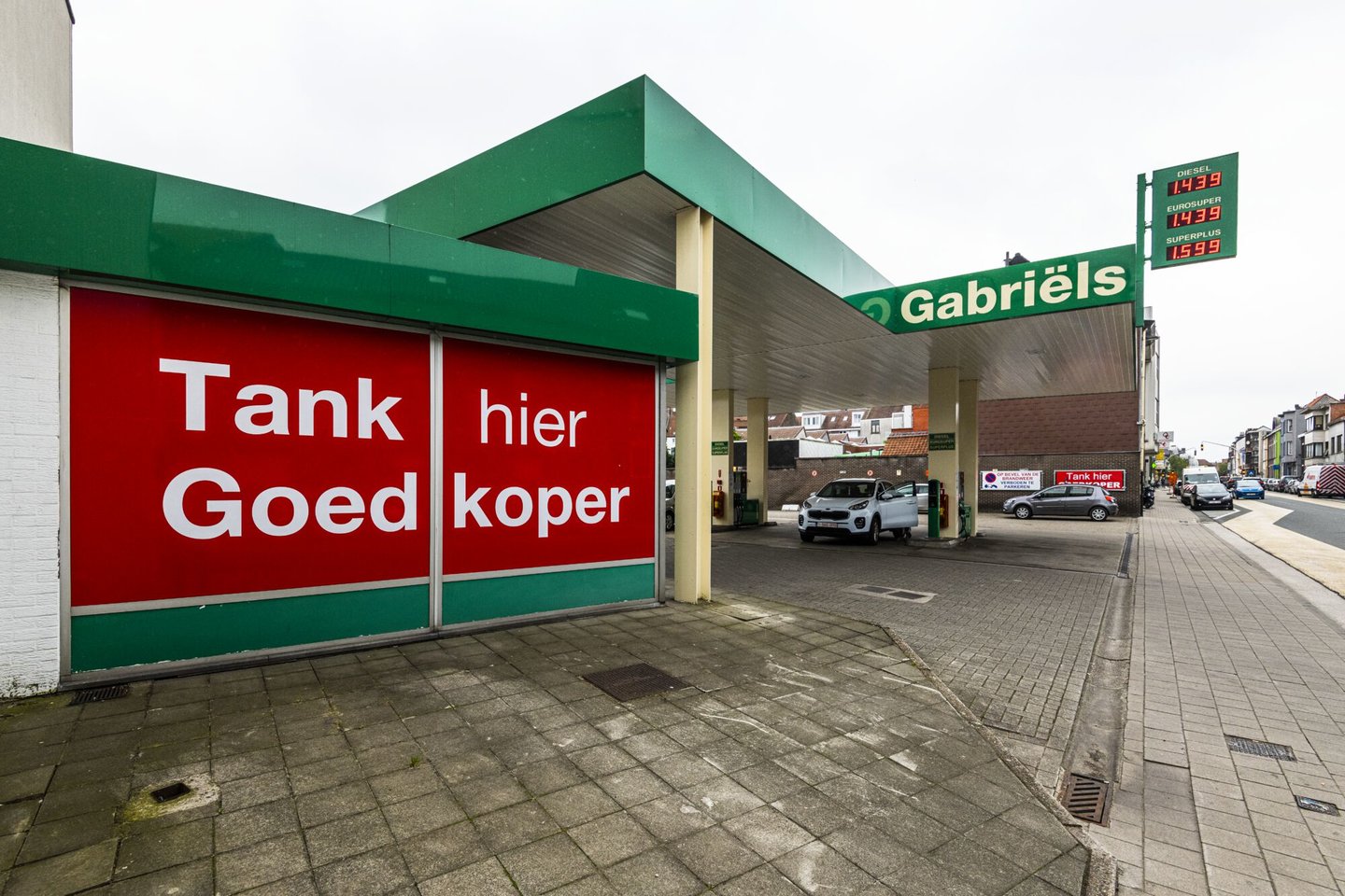 Tankstation Gabriêls in Gent