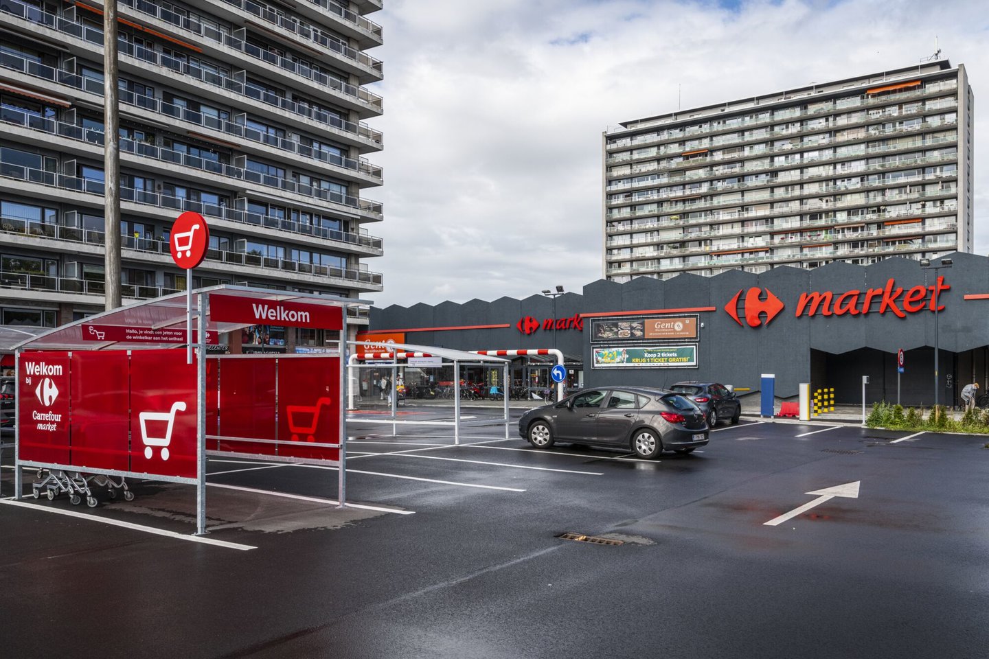 Carrefour Market Groene Vallei in Gent