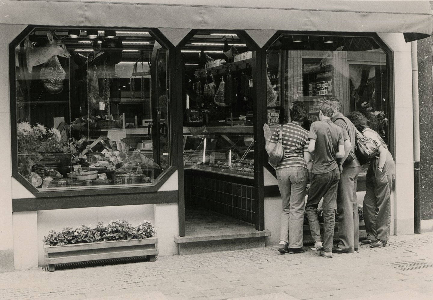Etalage van beenhouwerij Eric in Gent