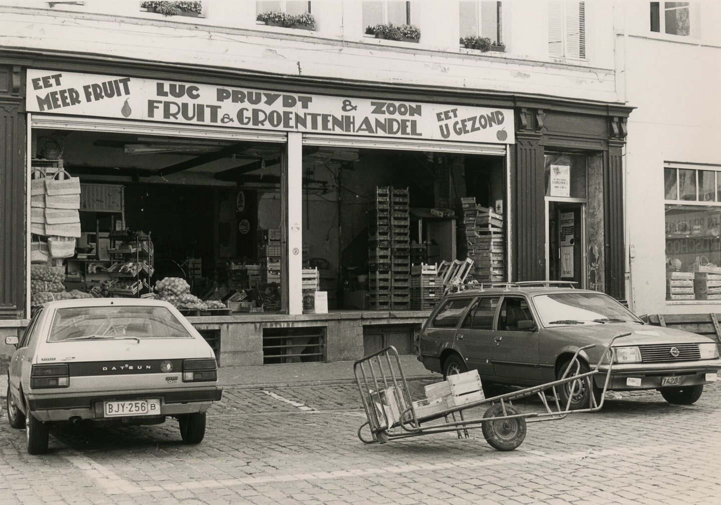 Hal van fruit & groentewinkel Luc Pruydt & Zoon in Gent