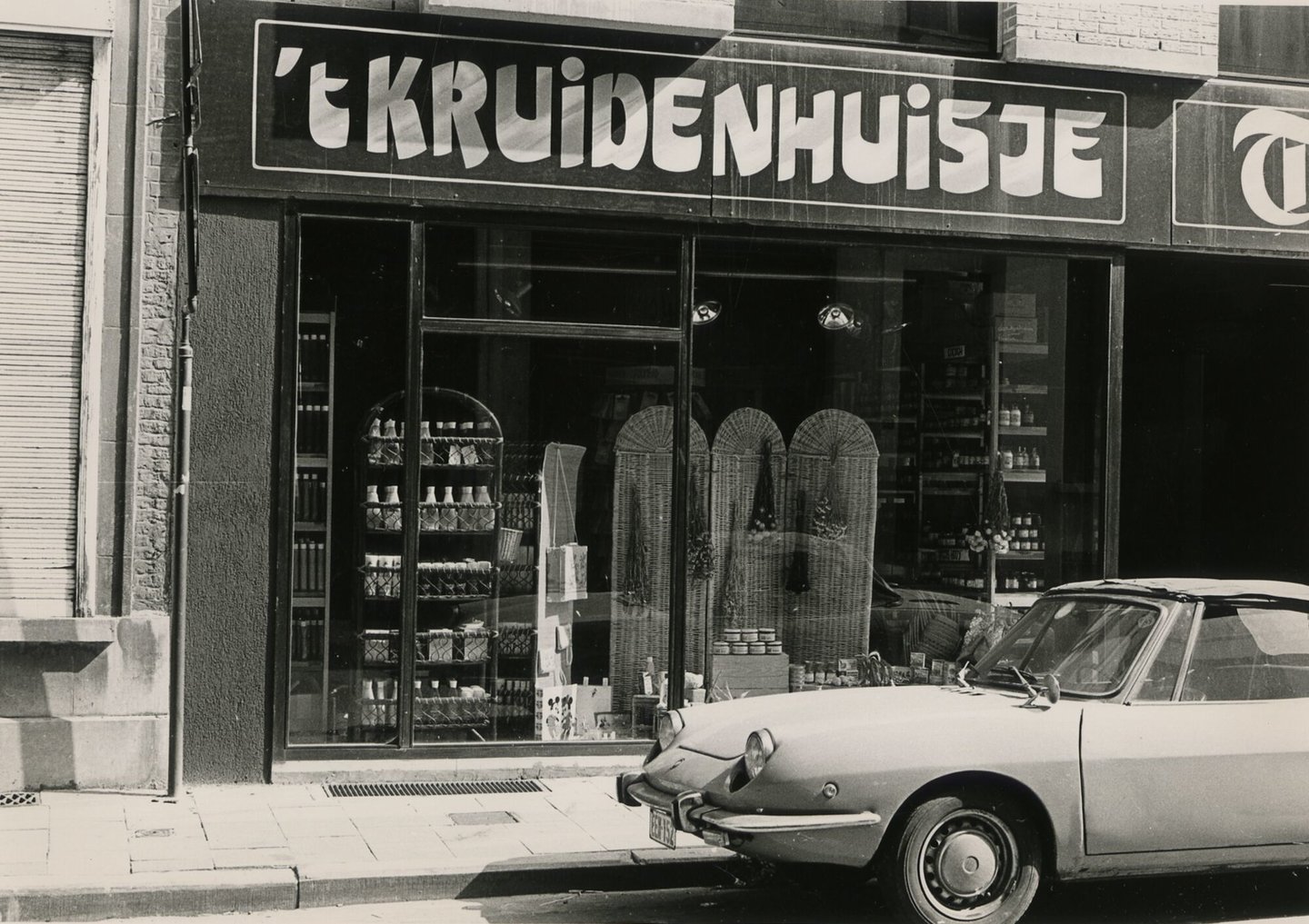 Etalage van Tooghuis 't Kruidenhuisje in Gent