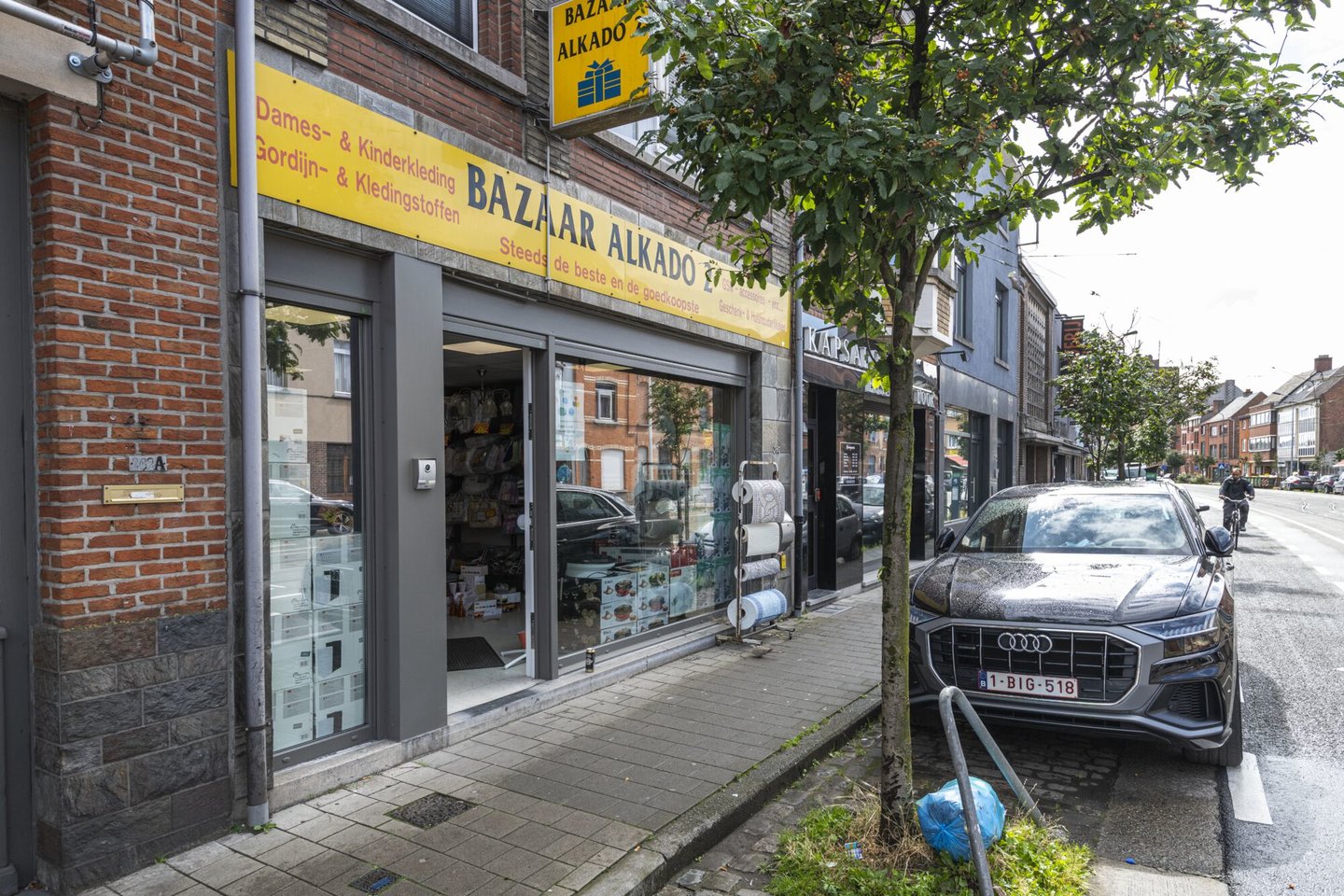 Etalage van warenhuis Bazaar Alkado 2 in Gent