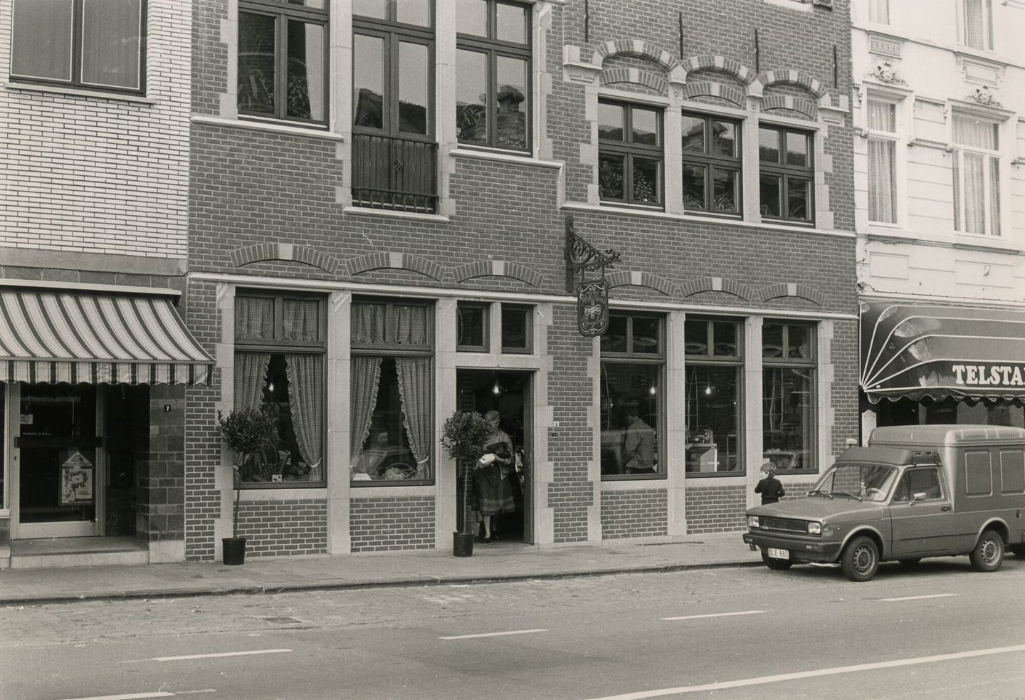 Etalage van bakkerij Willems in Gent