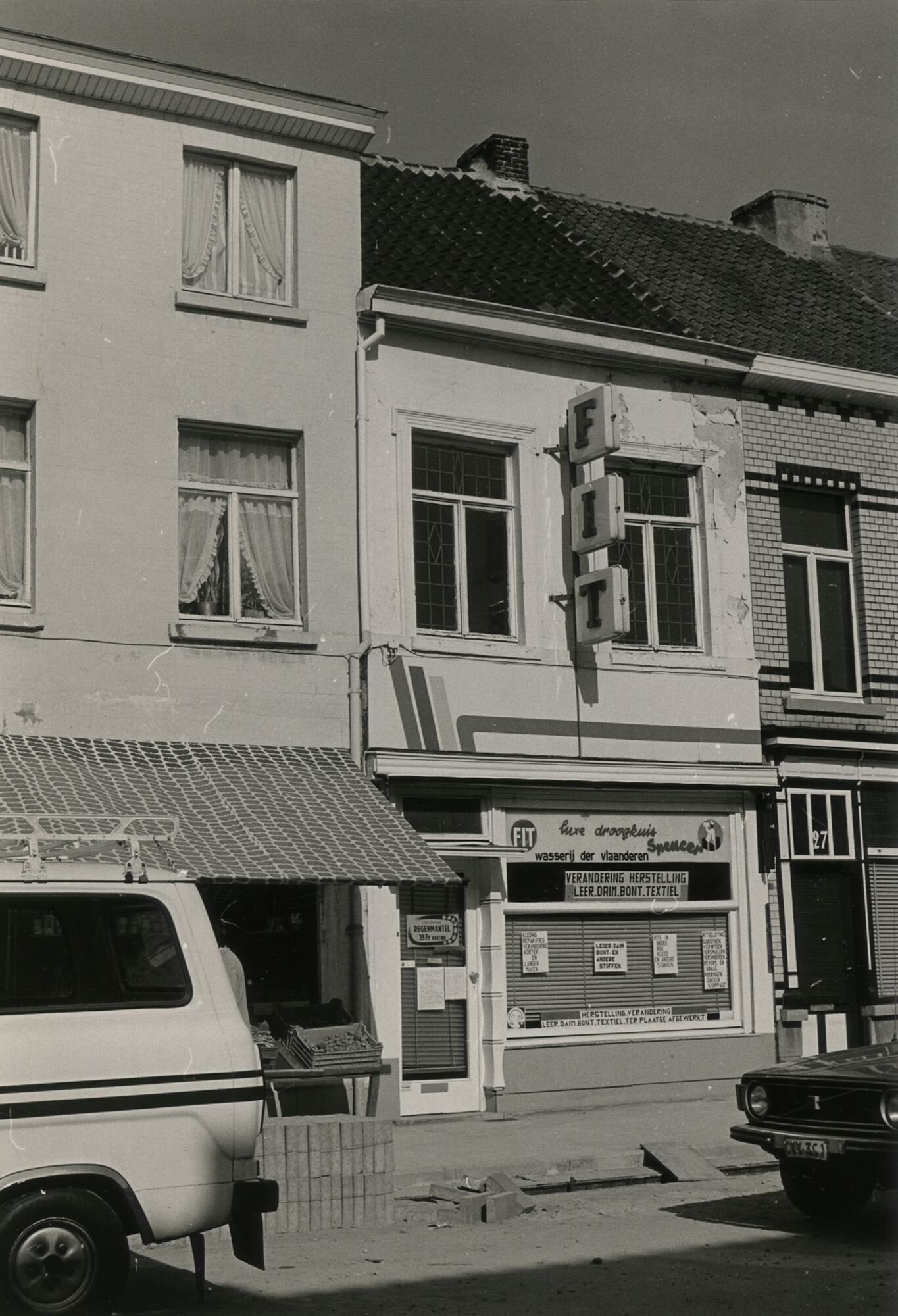 Etalage van Wasserij der Vlaanderen - Fit in Gent