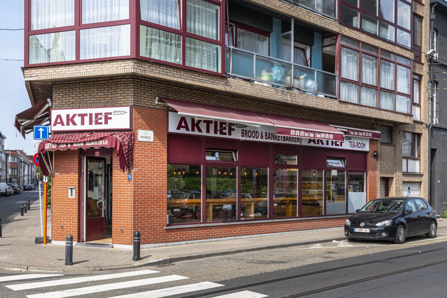 Etalage van bakkerij Aktief in Ledeberg