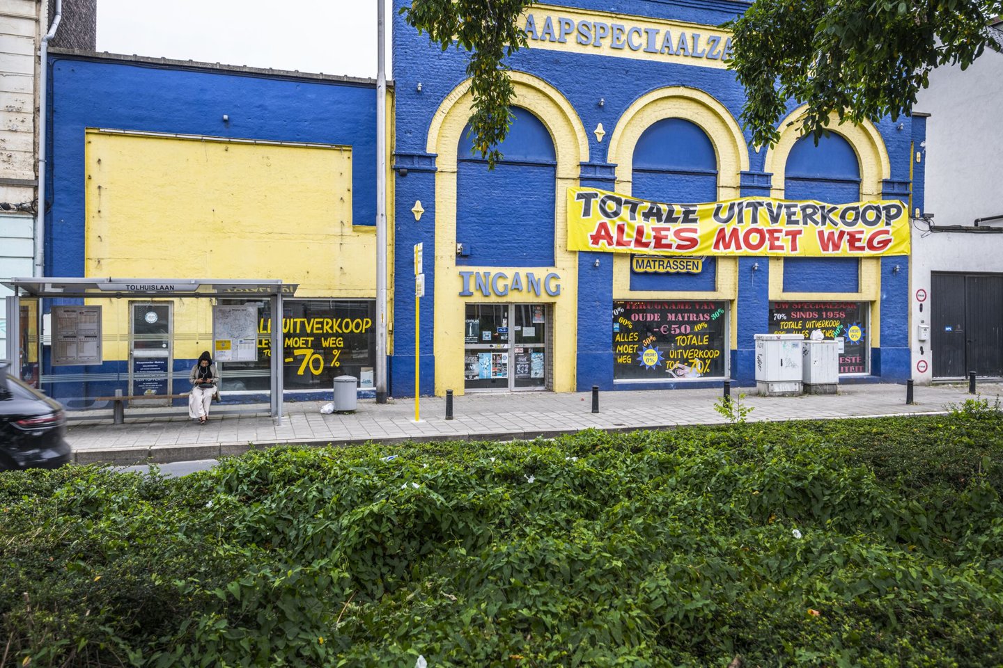 Etalage van 1000 Matrassen in Gent