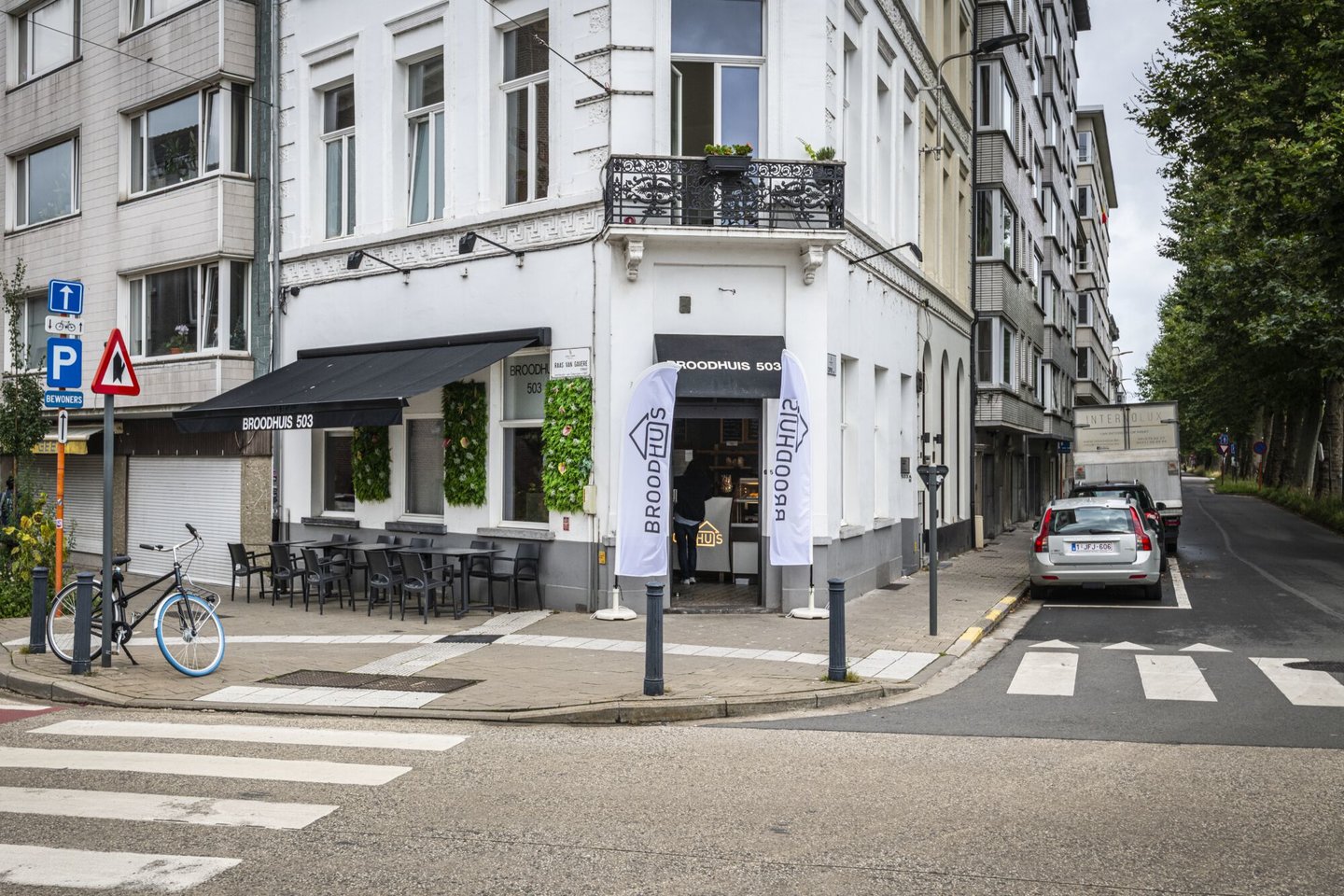 Etalage van bakkerij Broodhuis 503 in Gent