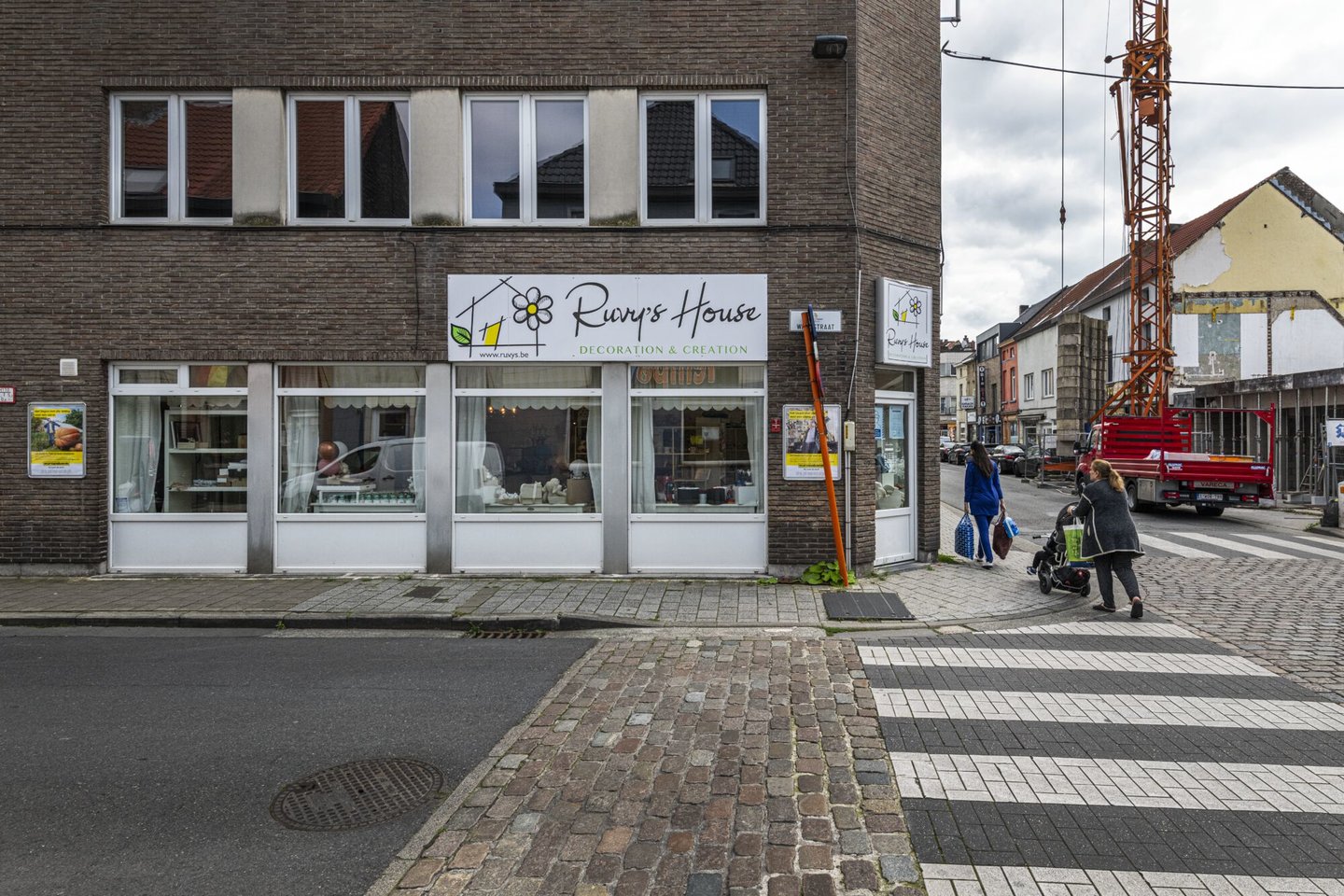 Etalage van Ruvy's House geschenken in Gent