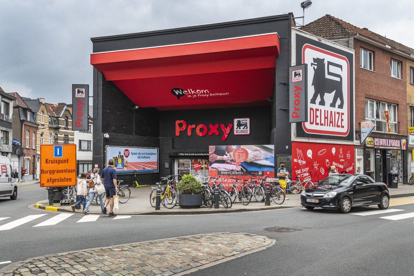 Proxy Delhaize supermarkt in Gent