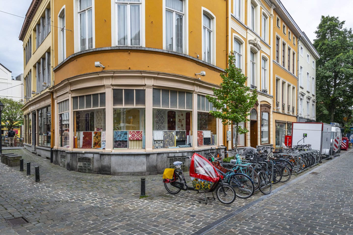 Etalage van Behangpapier Priem in Gent