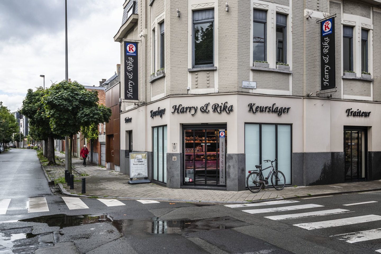 Etalage van beenhouwerij Keurslager Harry & Rika in Gent