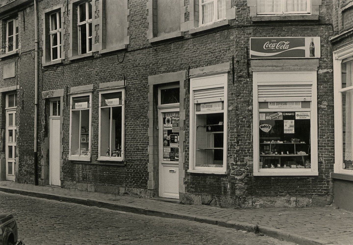 Etalage van een kruidenier in Gent