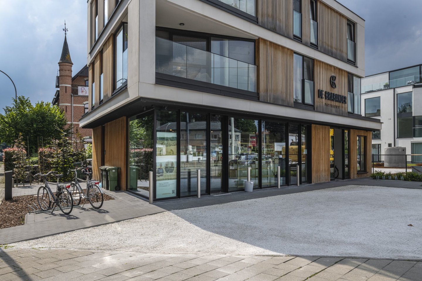 Etalage van bakkerij De Brabander in Gentbrugge