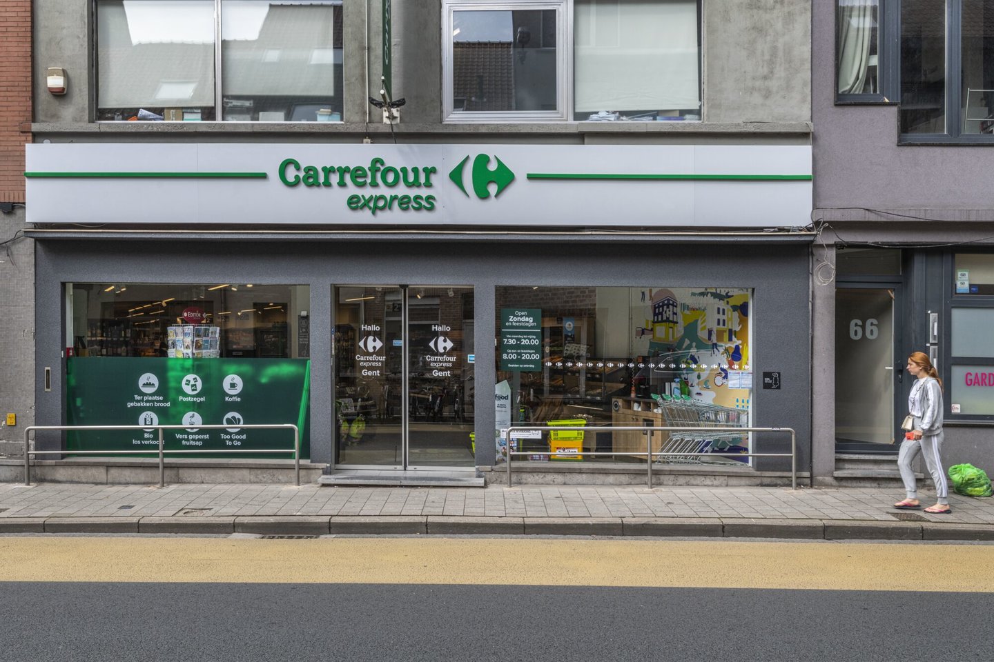 Carrefour Express supermarkt in Gent