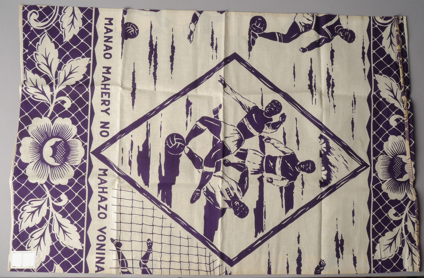 Bedrukte textielstaal geproduceerd door TAE in Destelbergen