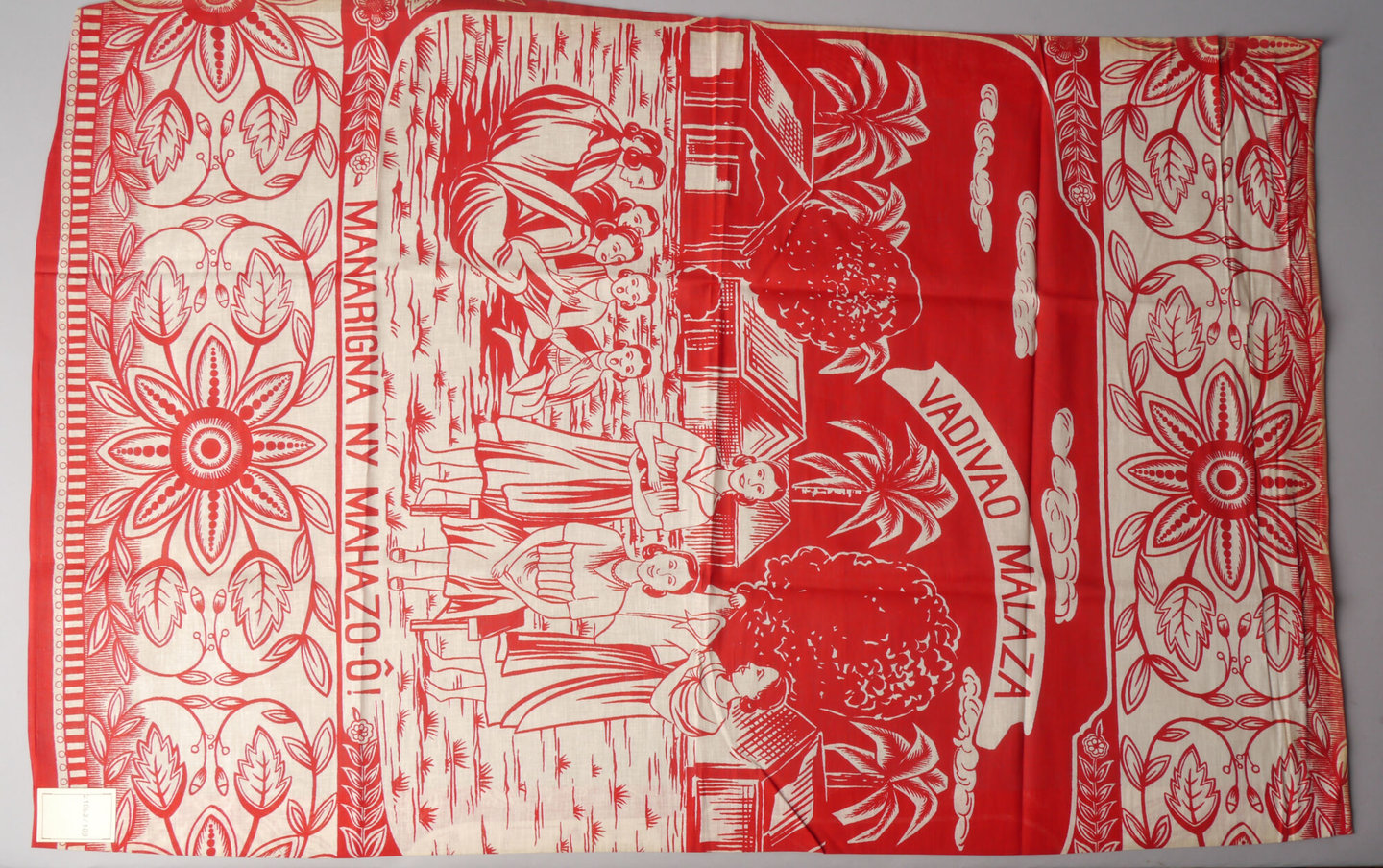 Bedrukte textielstaal geproduceerd door TAE in Destelbergen