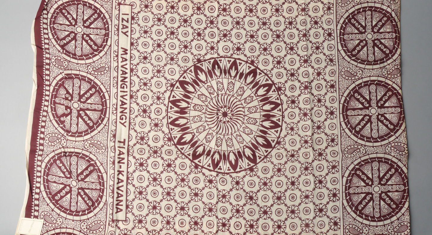 Bedrukte textielstaal geproduceerd door TAE in Destelbergen