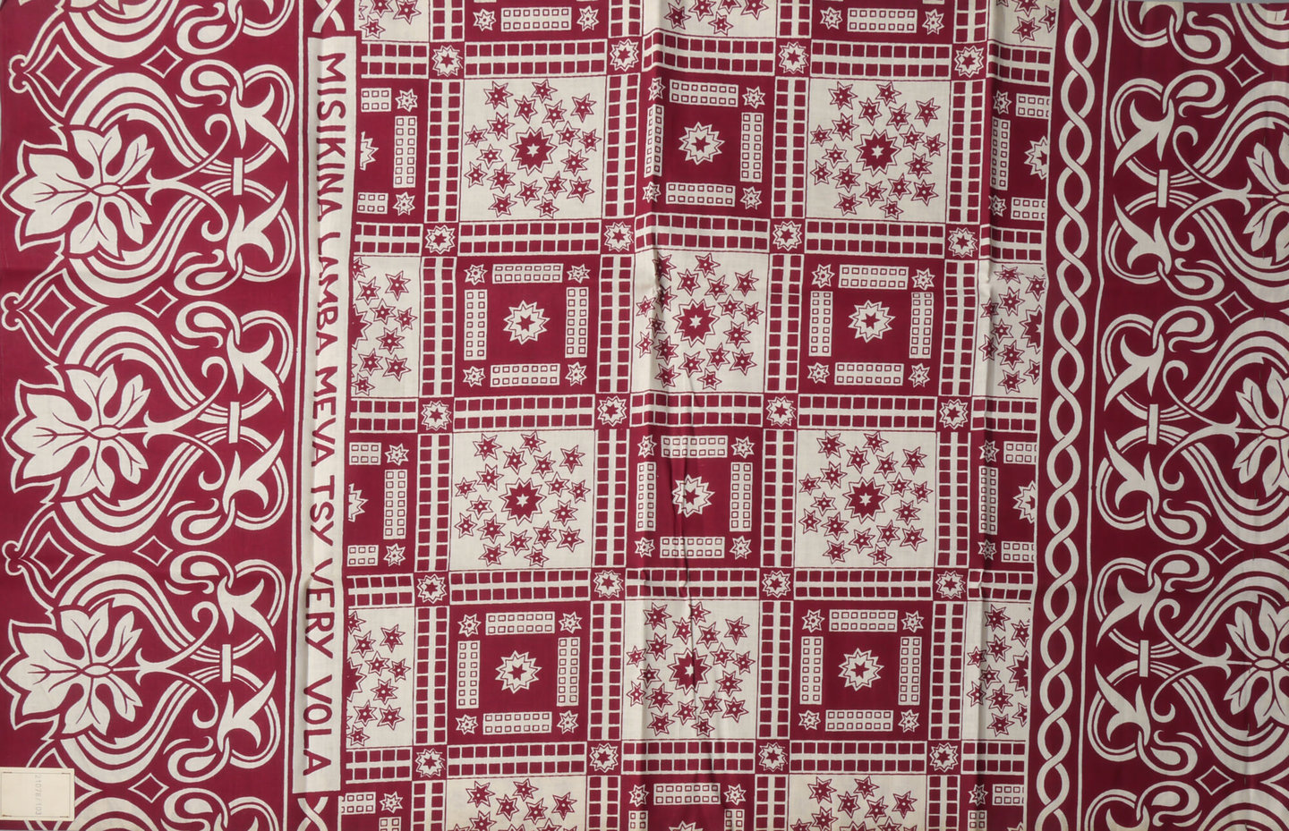 Bedrukte textielstaal geproduceerd door TAE in Destelbergen