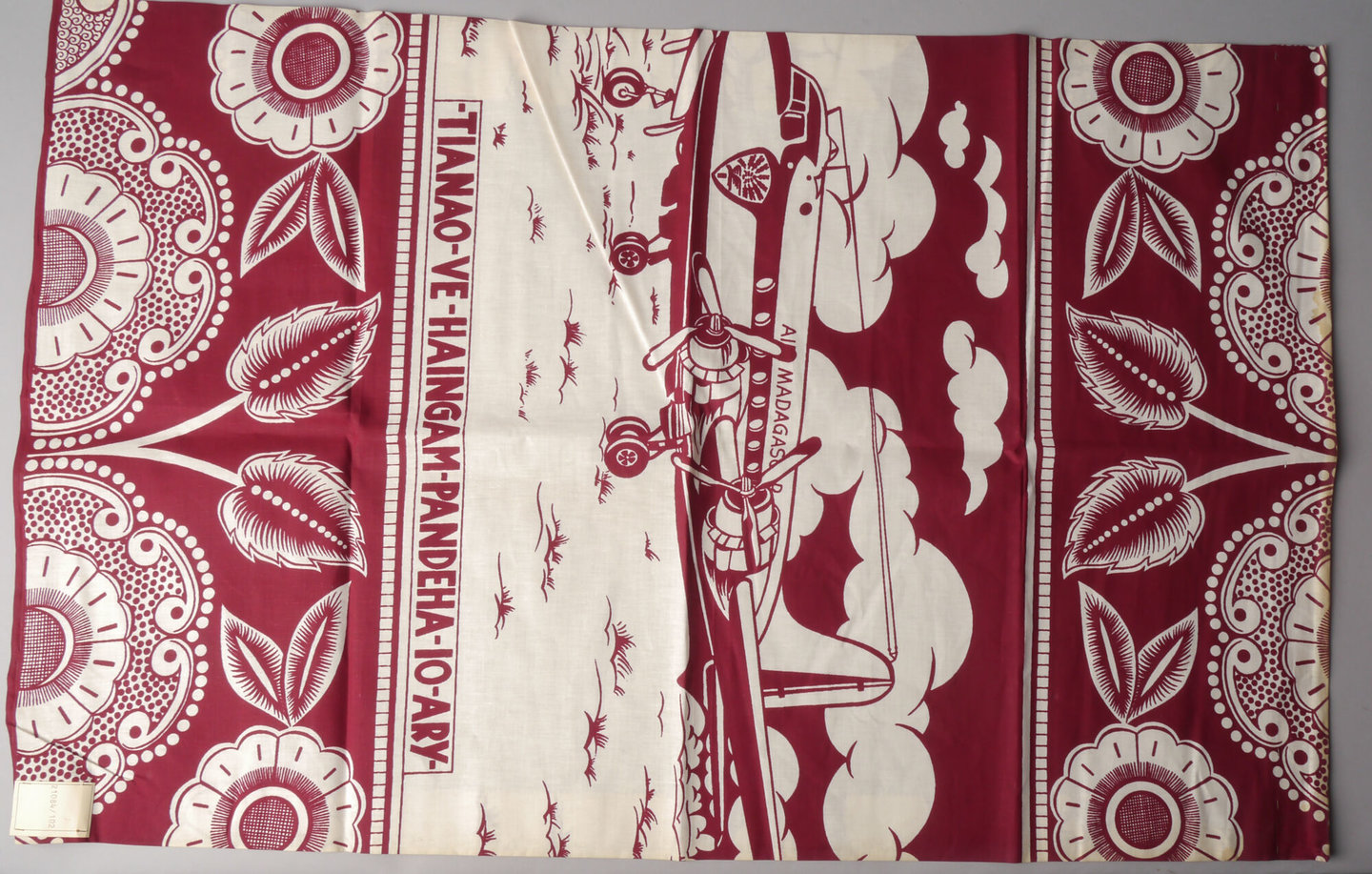 Bedrukte textielstaal geproduceerd door TAE in Destelbergen