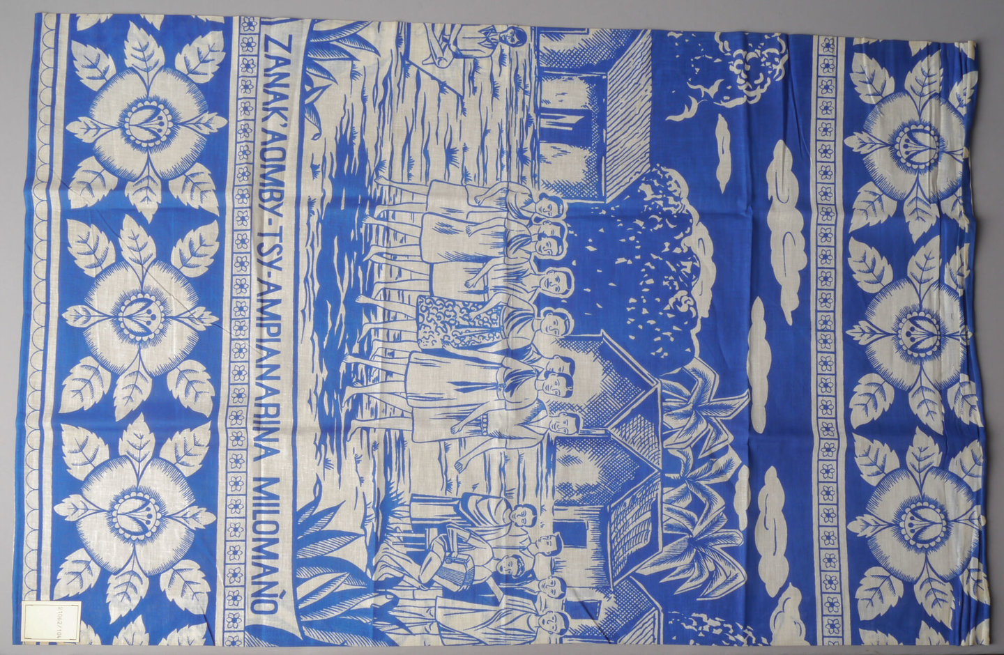 Bedrukte textielstaal geproduceerd door TAE in Destelbergen