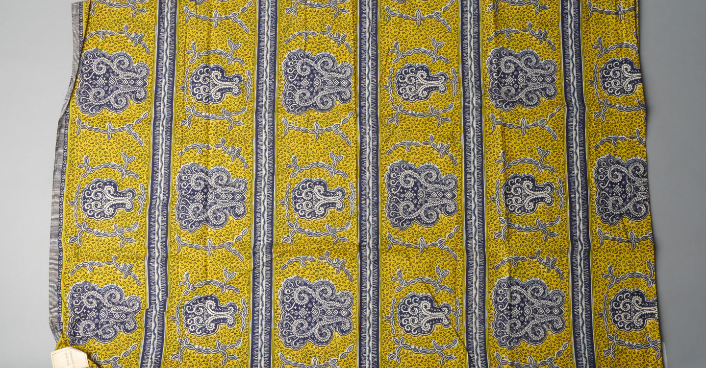 Bedrukte textielstaal geproduceerd door TAE in Destelbergen