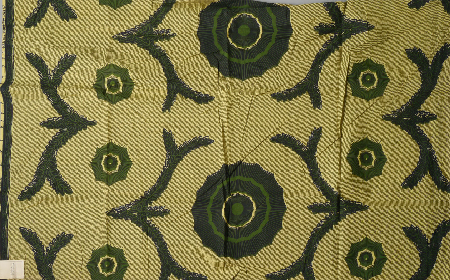 Bedrukte textielstaal geproduceerd door TAE in Destelbergen