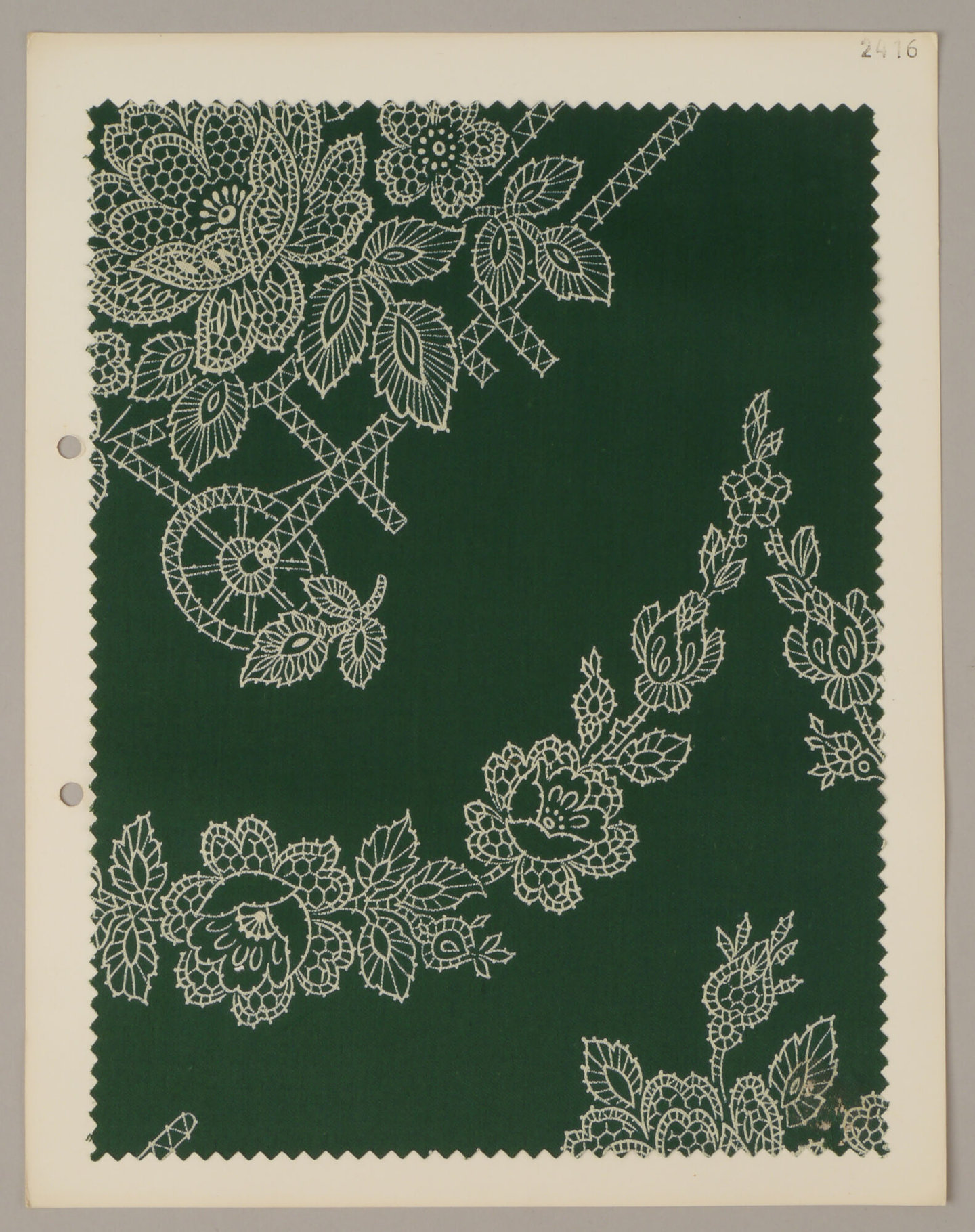 Bedrukte textielstaal geproduceerd door TAE in Destelbergen