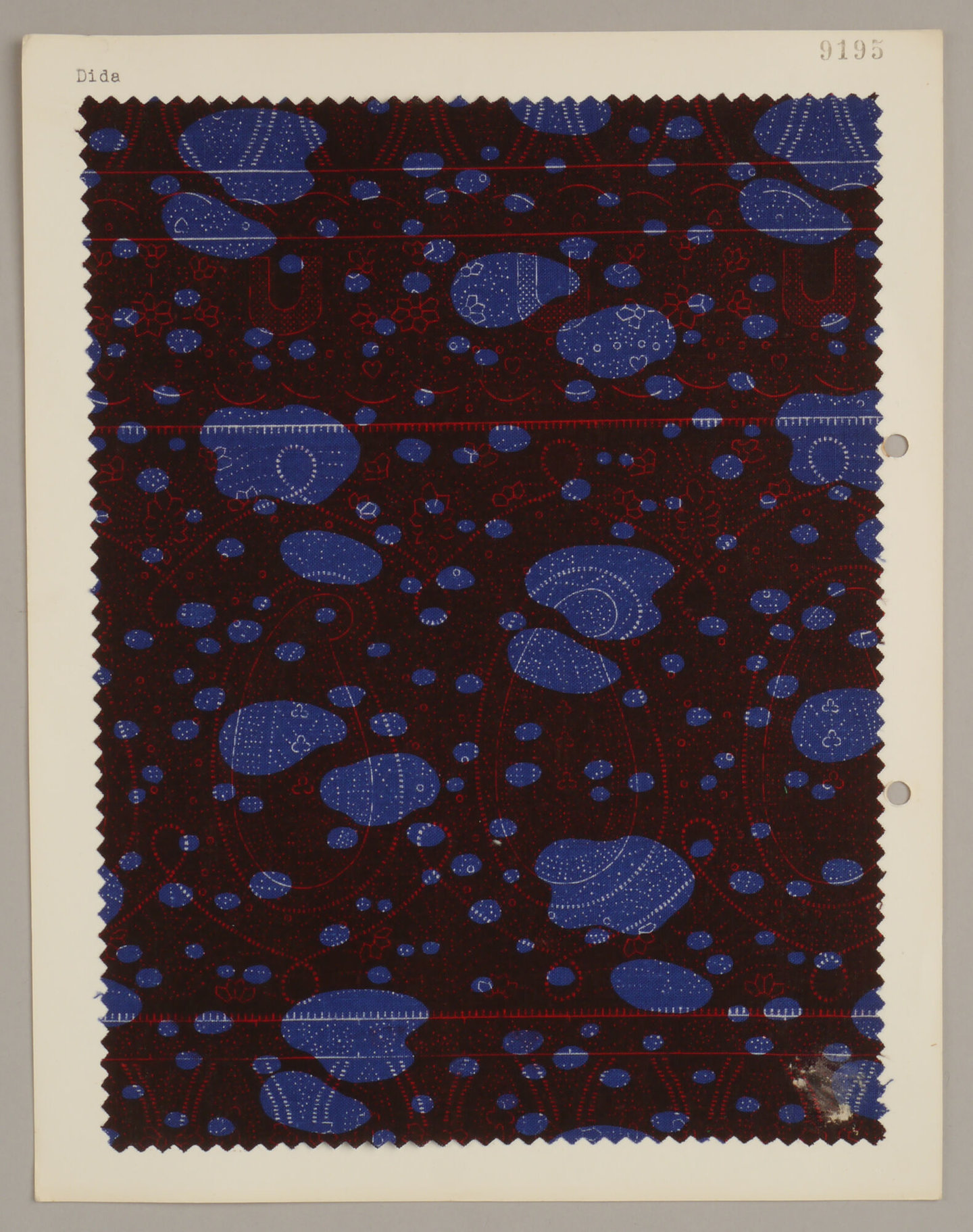 Bedrukte textielstaal geproduceerd door TAE in Destelbergen