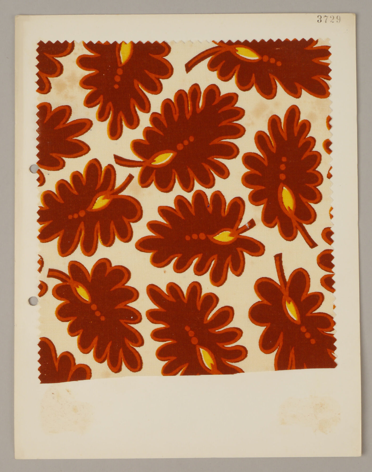 Bedrukte textielstaal geproduceerd door TAE in Destelbergen