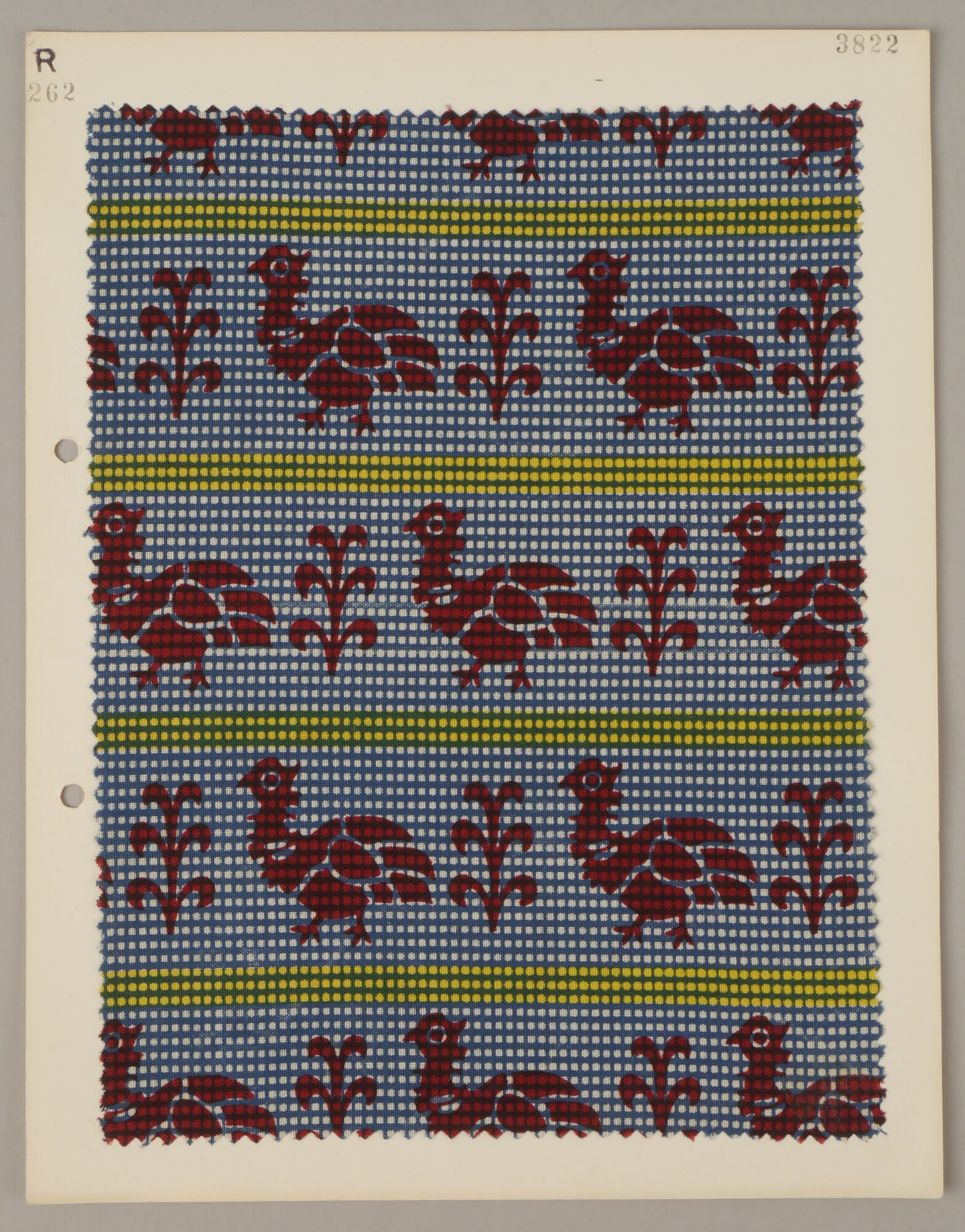 Bedrukte textielstaal geproduceerd door TAE in Destelbergen