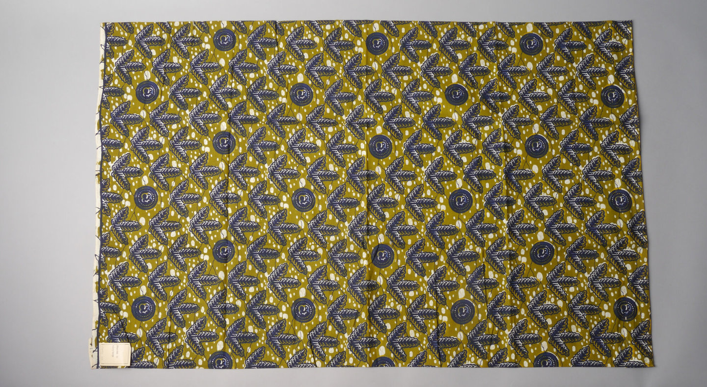 Bedrukte textielstaal geproduceerd door TAE in Destelbergen