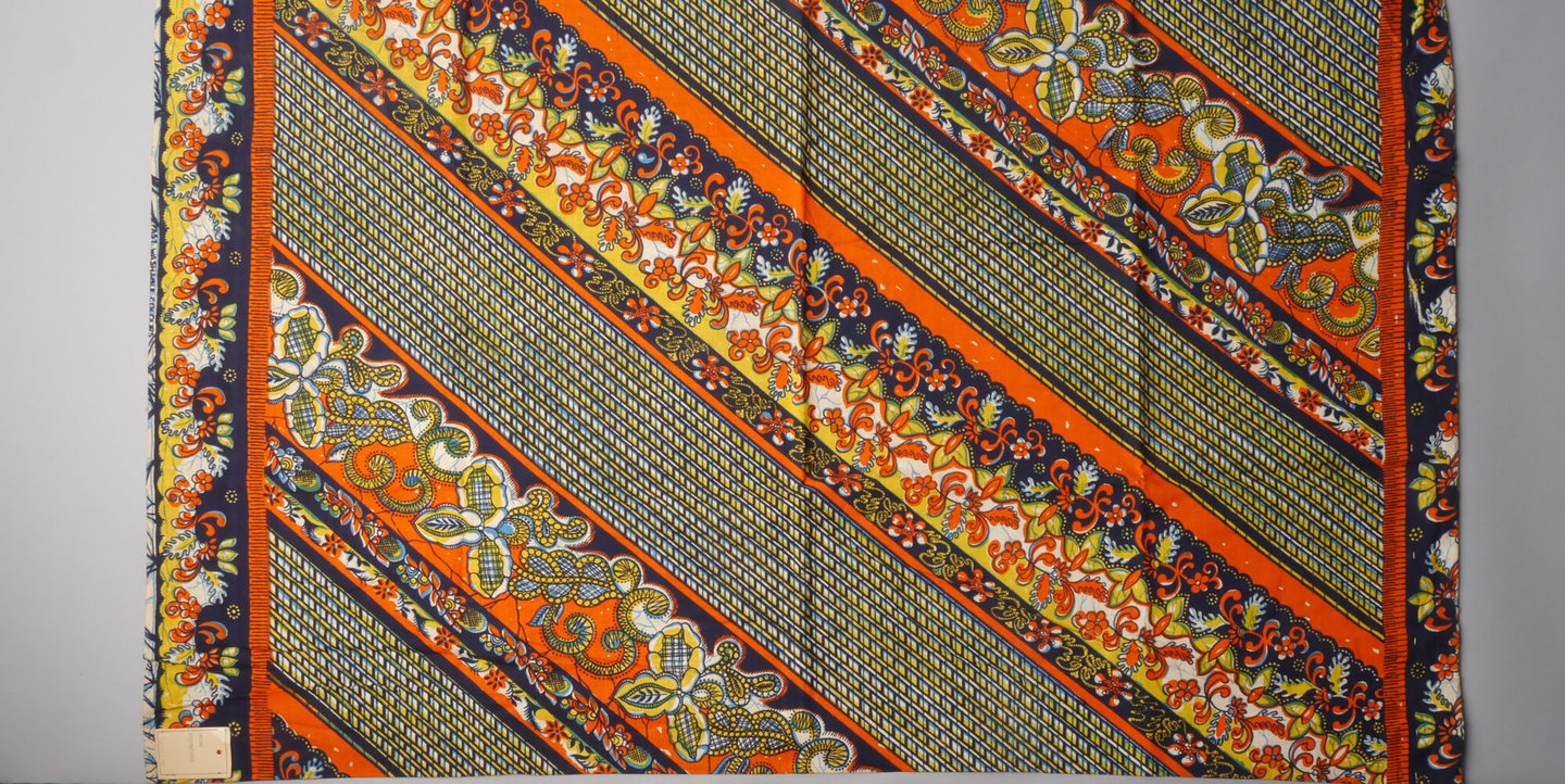 Bedrukte textielstaal geproduceerd door TAE in Destelbergen