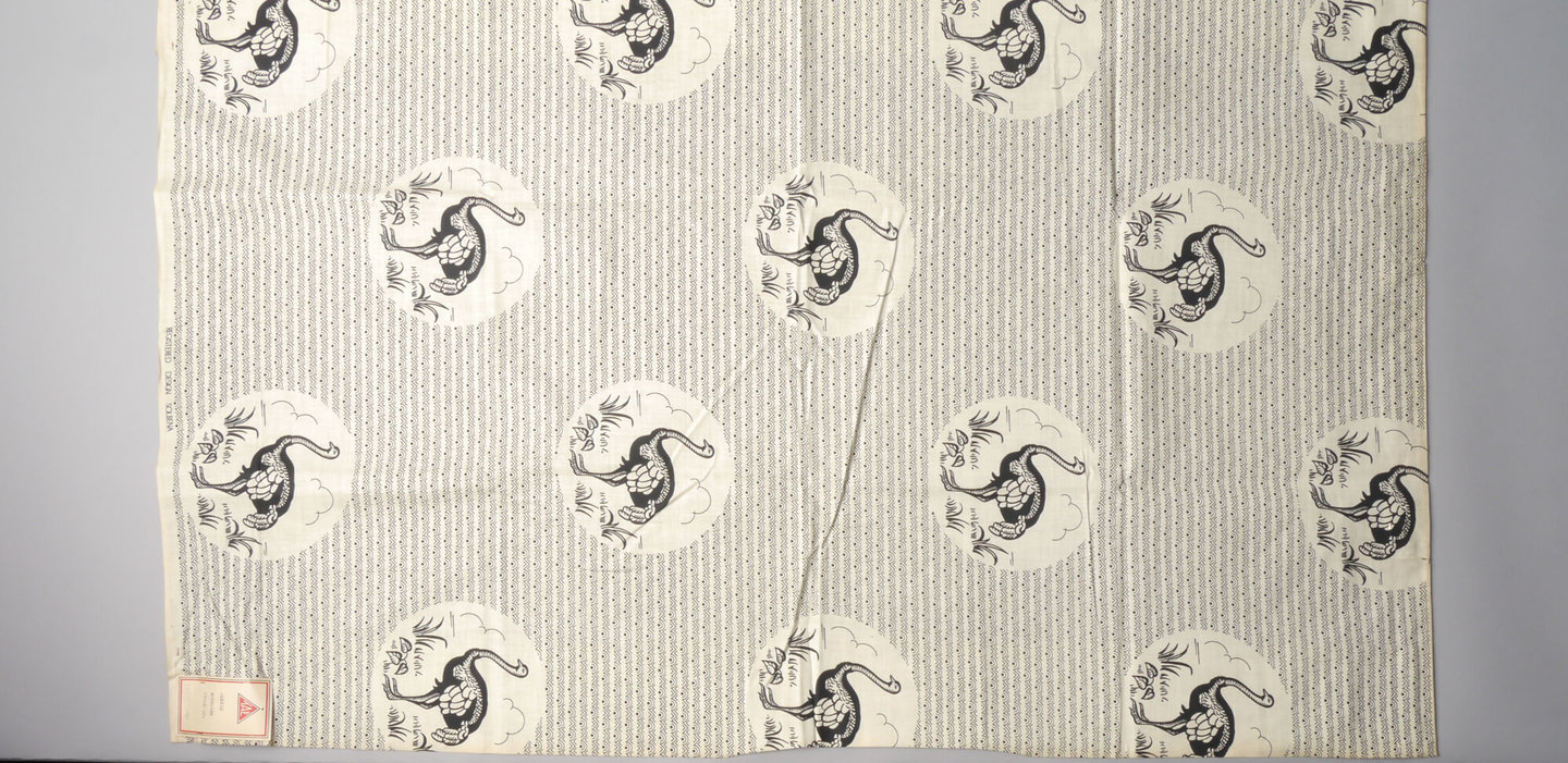 Bedrukte textielstaal geproduceerd door TAE in Destelbergen