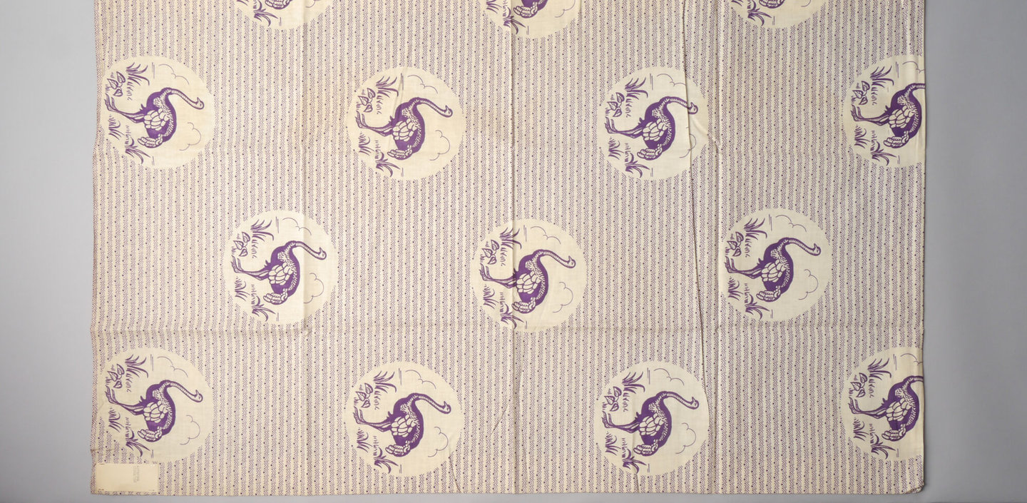 Bedrukte textielstaal geproduceerd door TAE in Destelbergen