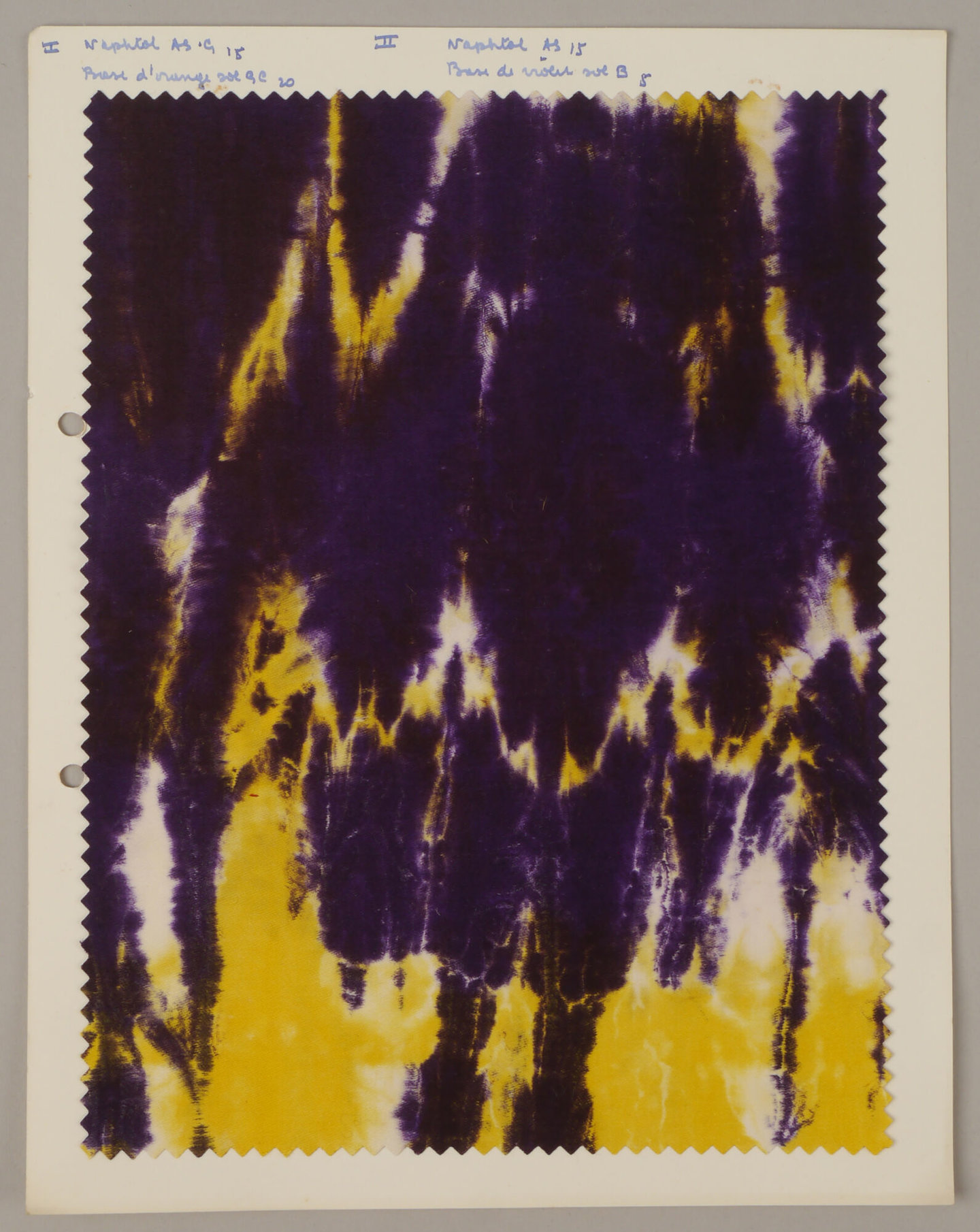 Bedrukte textielstaal geproduceerd door TAE in Destelbergen