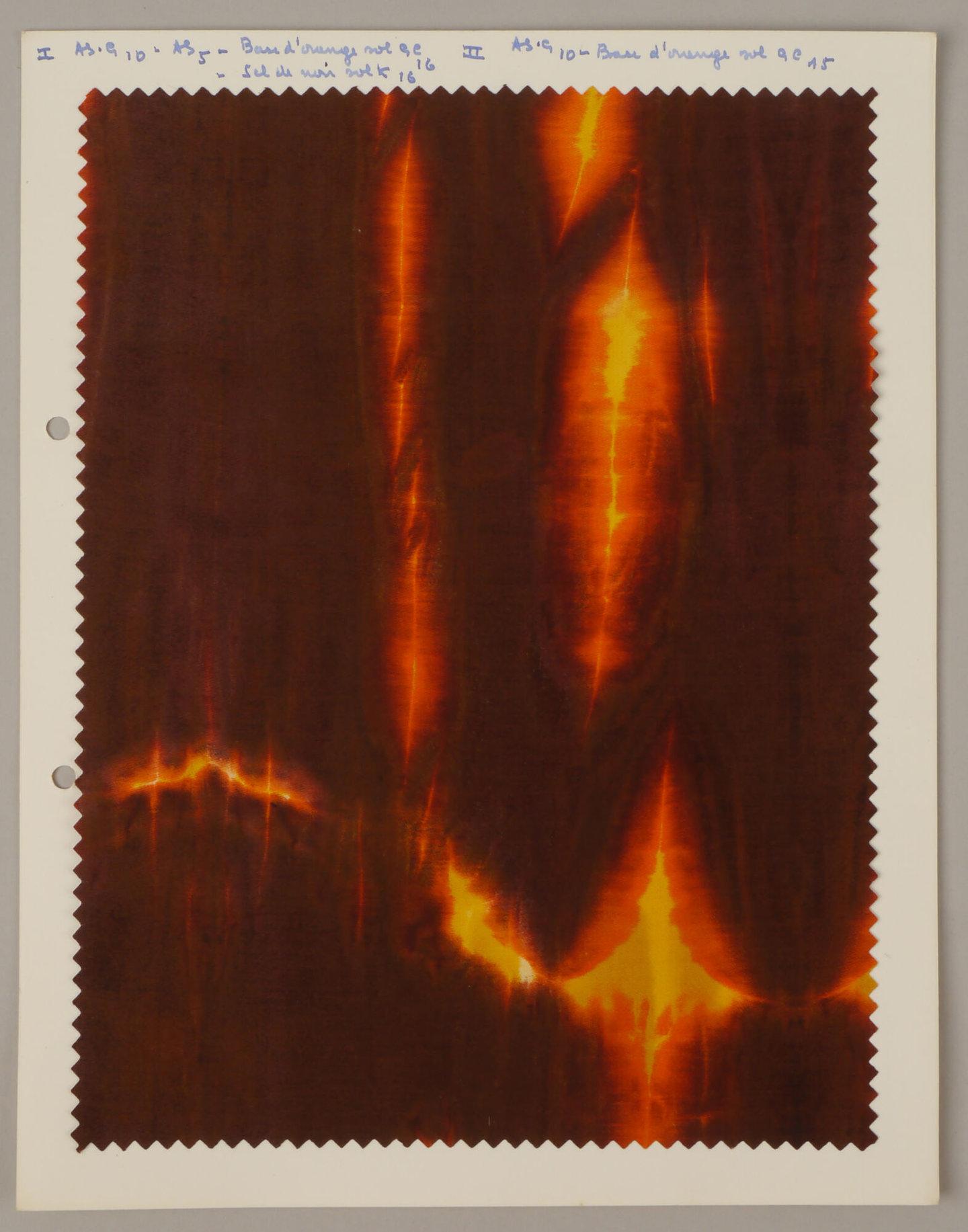 Bedrukte textielstaal geproduceerd door TAE in Destelbergen