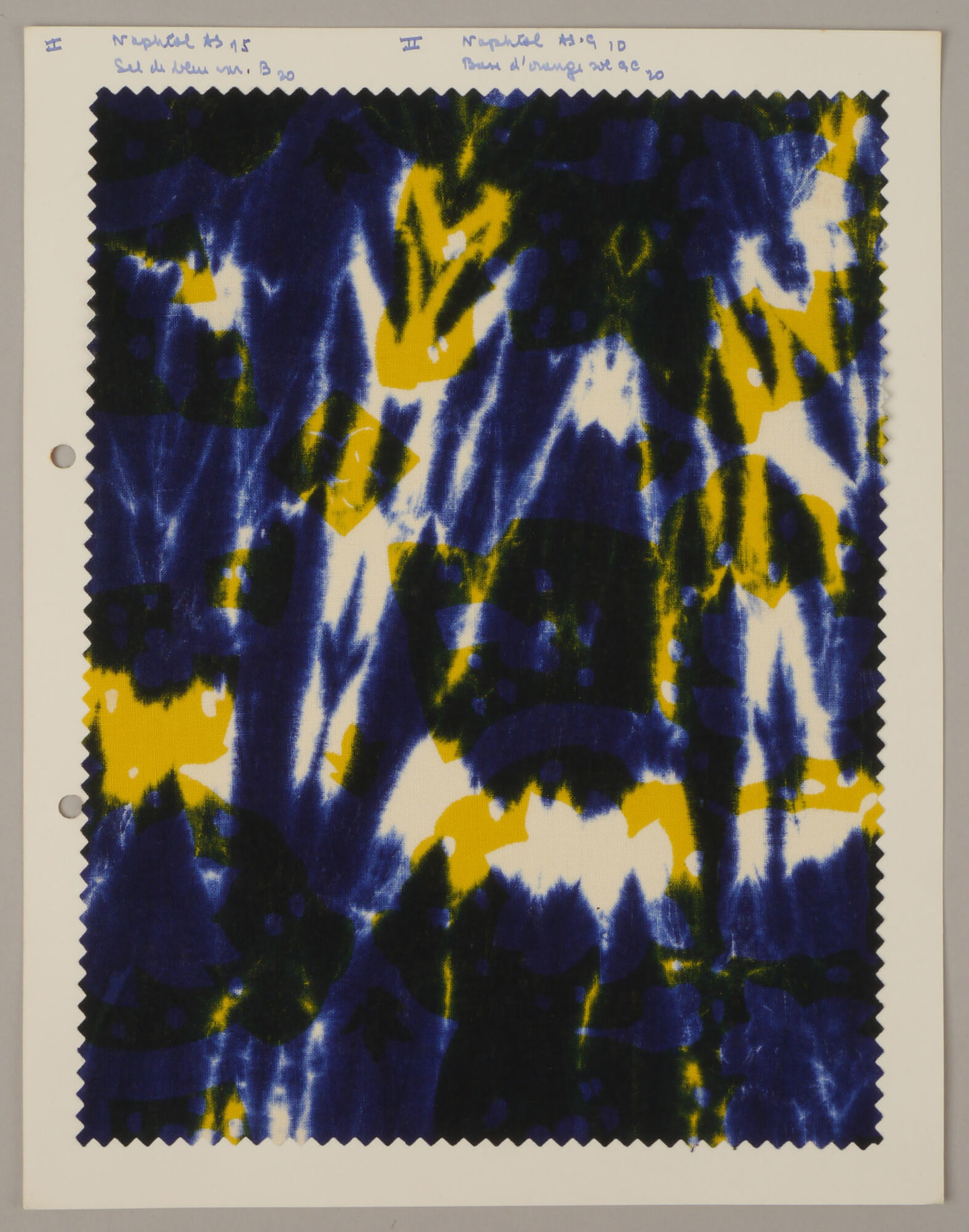 Bedrukte textielstaal geproduceerd door TAE in Destelbergen