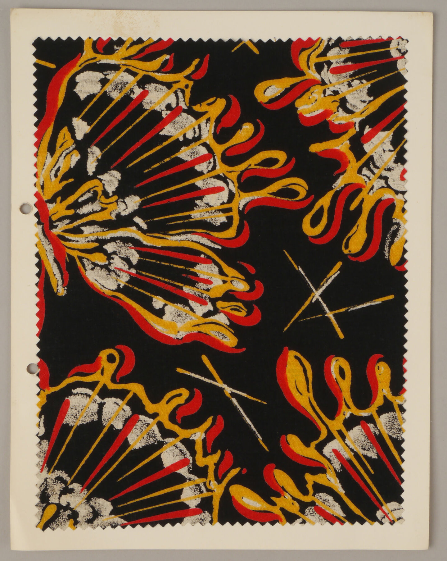 Bedrukte textielstaal geproduceerd door TAE in Destelbergen