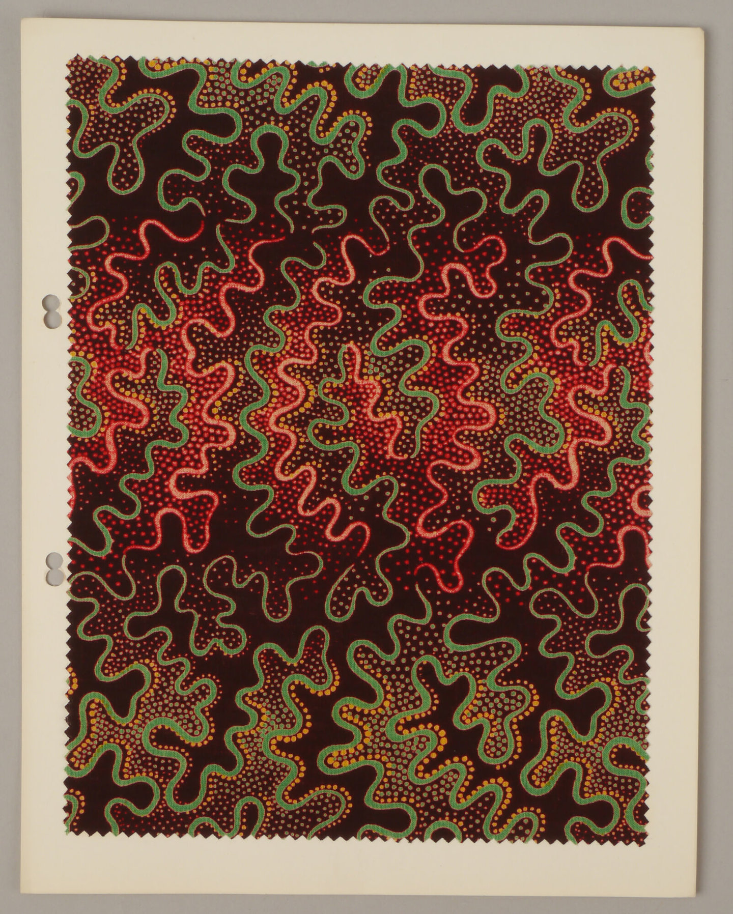 Bedrukte textielstaal geproduceerd door TAE in Destelbergen